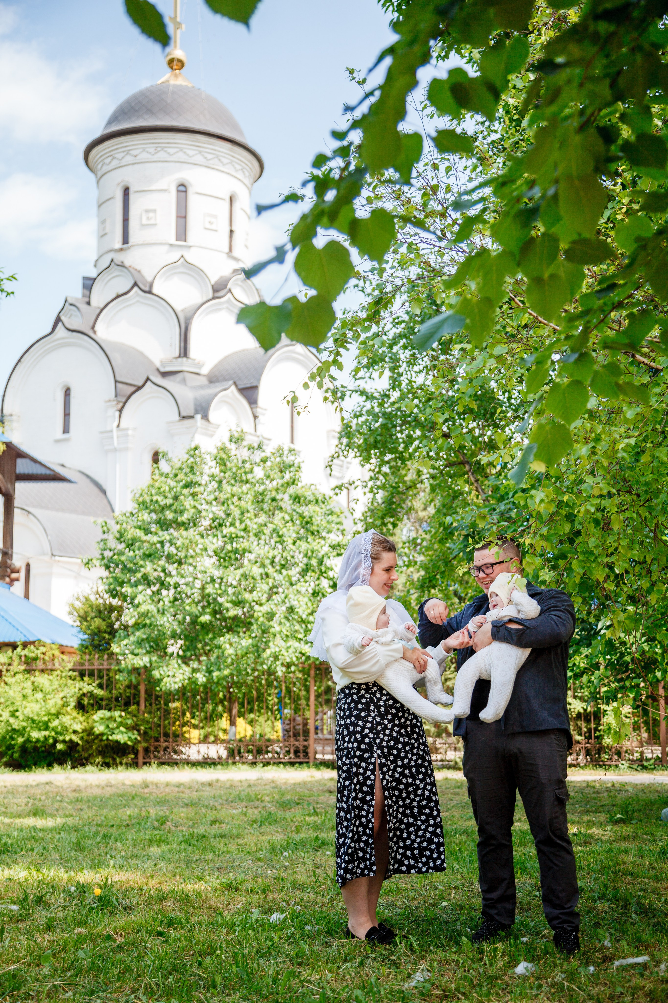Крещение близняшек. Свадебный и семейный фотограф в Армавире