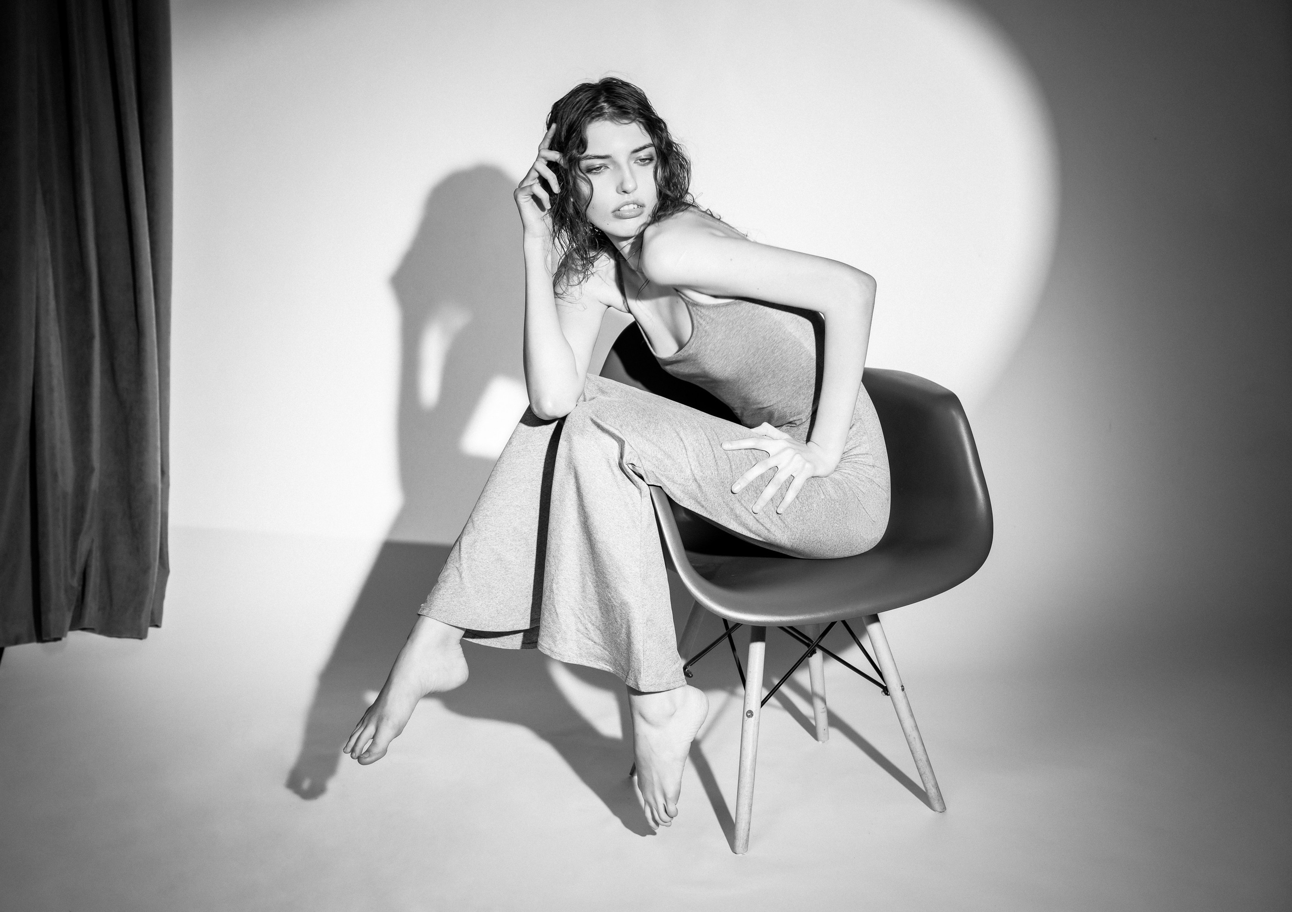 Тестовая съемка для начинающей модели