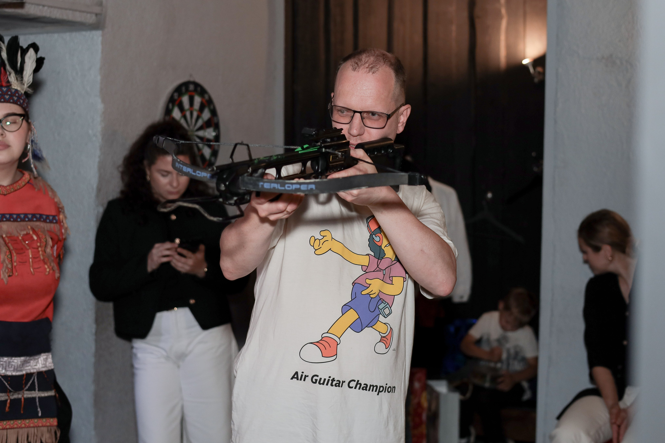 День рождение в стрелковом клубе. Фотограф Надршина Лилия