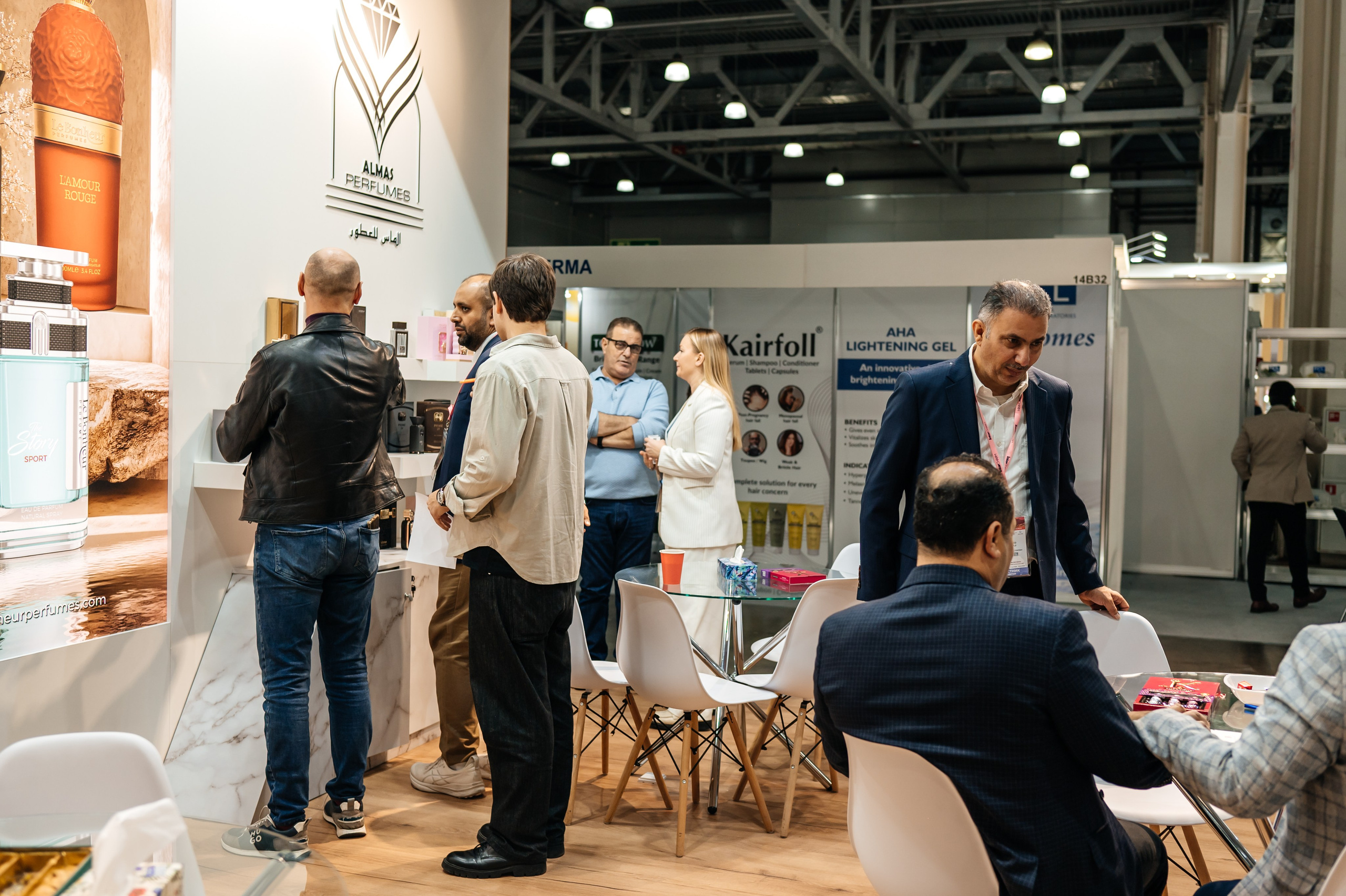 Almas parfumes Intersharm 2025. Фотограф в Москве Елена Брюханова