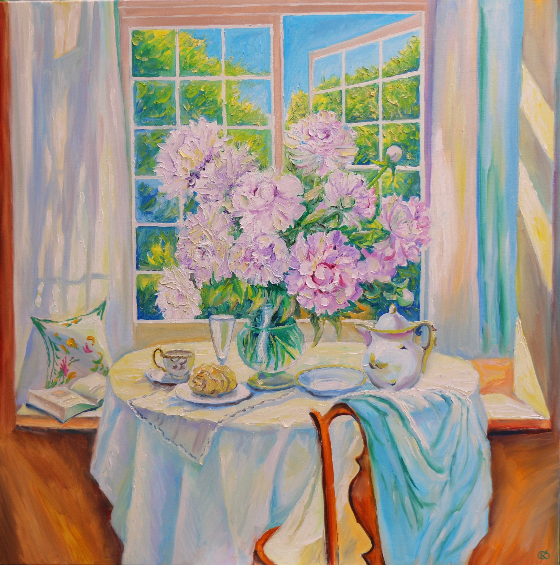 Цветы. Продажа картин маслом на холсте в г. Ялта