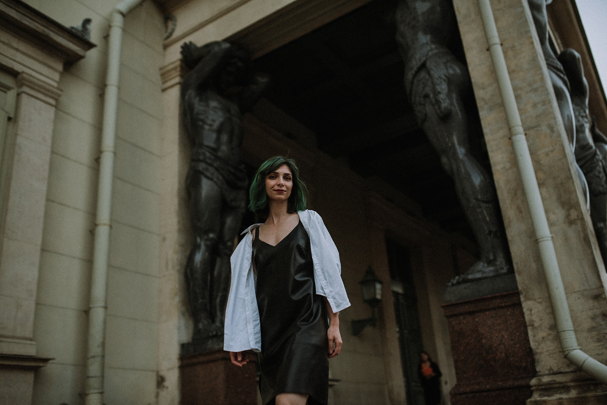 Марина и зеленые волосы. Фотограф в Санкт-Петребурге и в Великих Луках Волченкова Екатерина