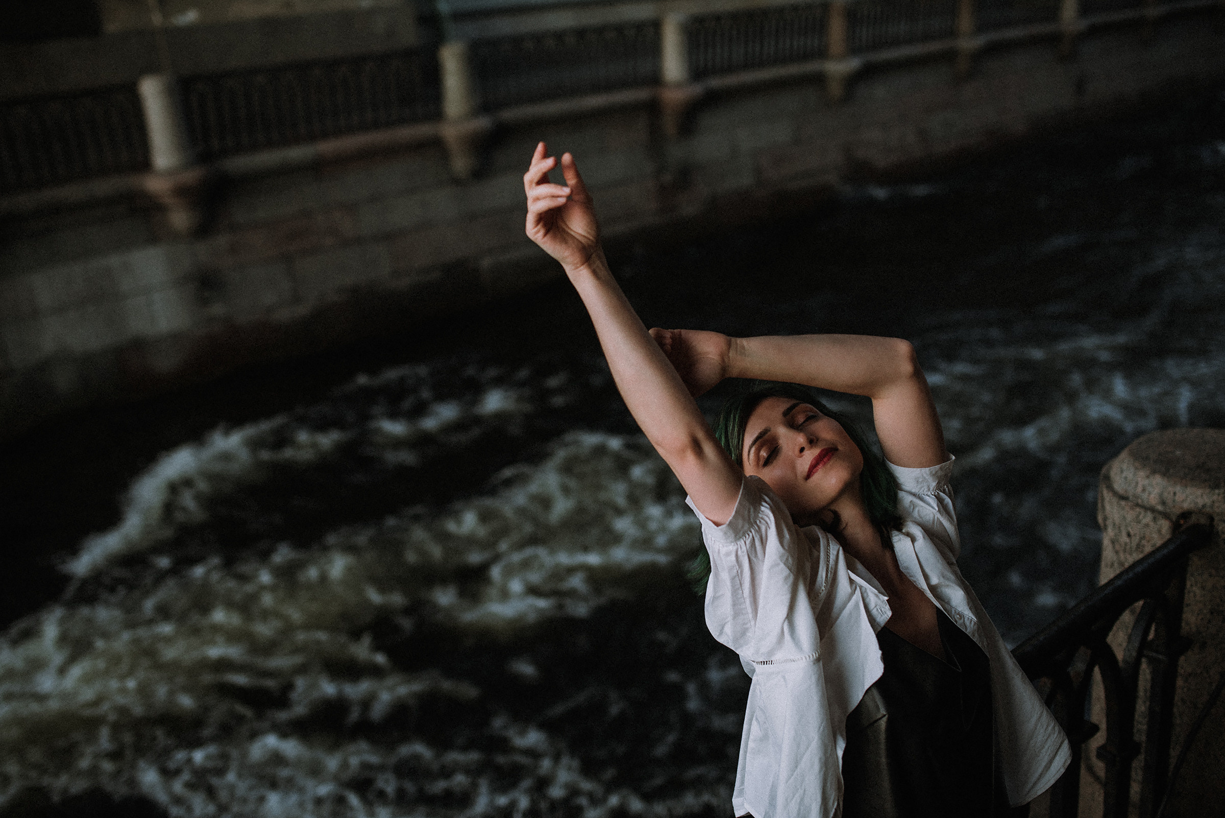 Марина и зеленые волосы. Фотограф в Санкт-Петребурге и в Великих Луках Волченкова Екатерина