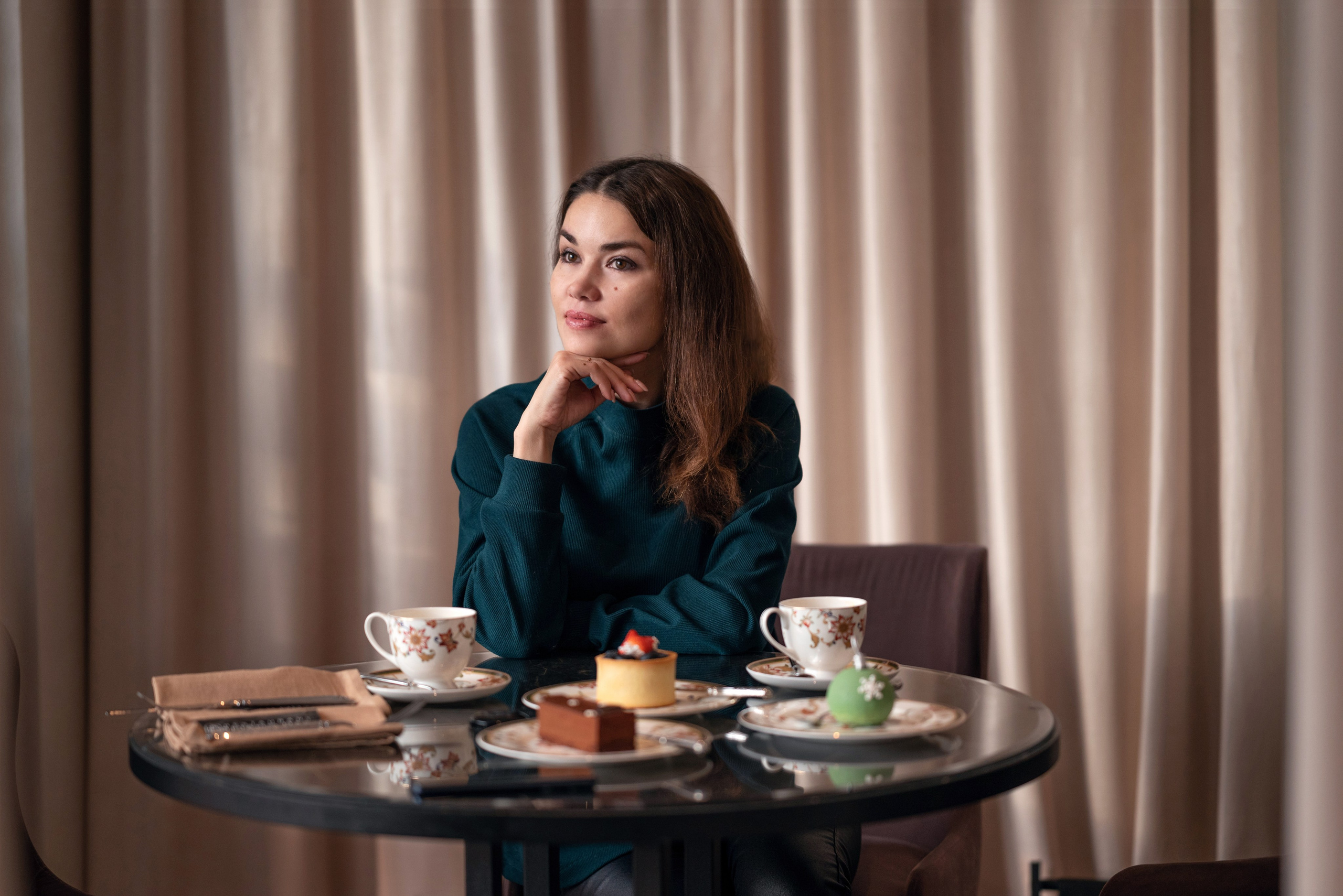 Елена. Съемка в ресторане PIANO BAR. Фотограф в Тюмени Голышева Елена