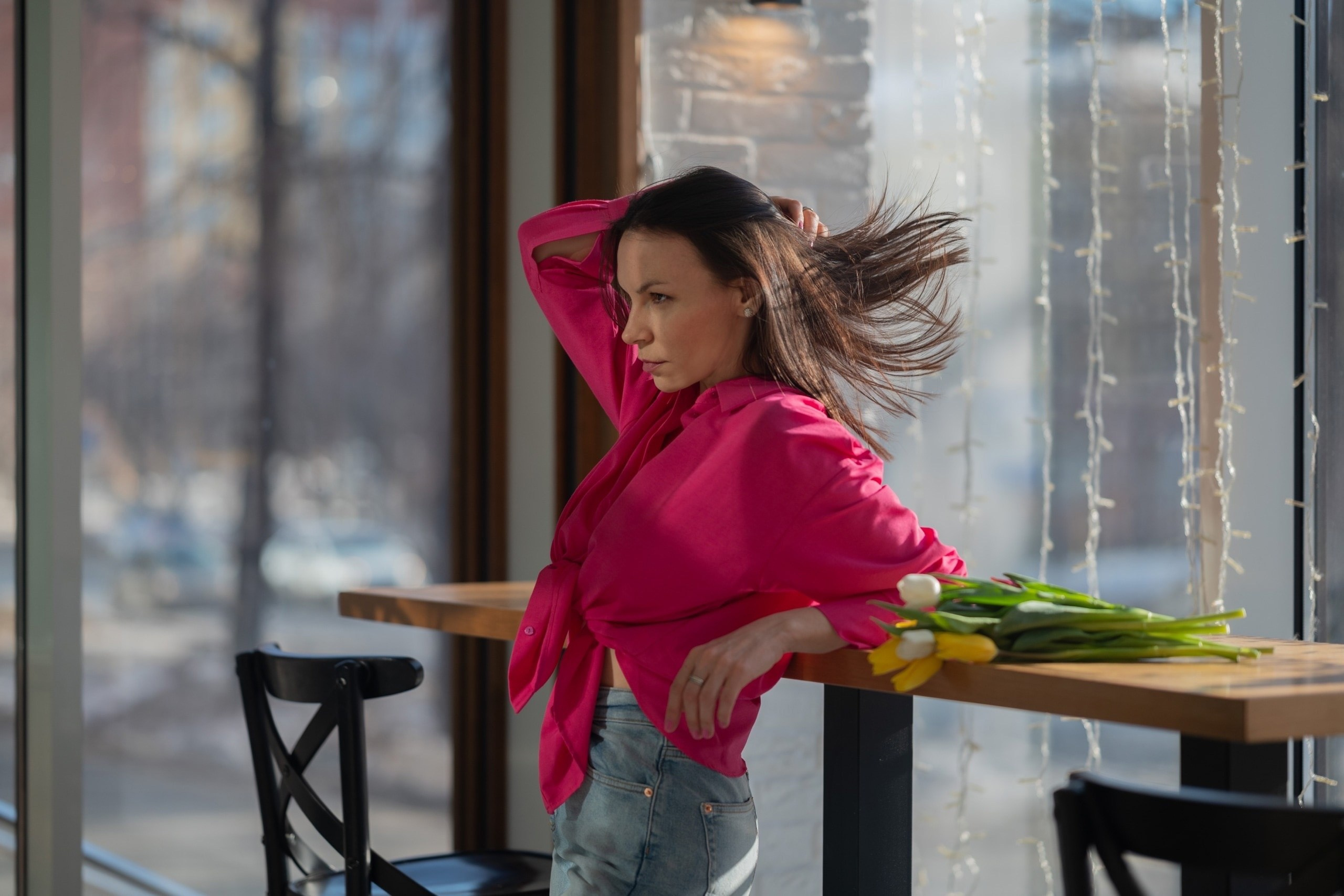 Татьяна. Фотосьемка в кофейне. Фотограф в Тюмени Голышева Елена