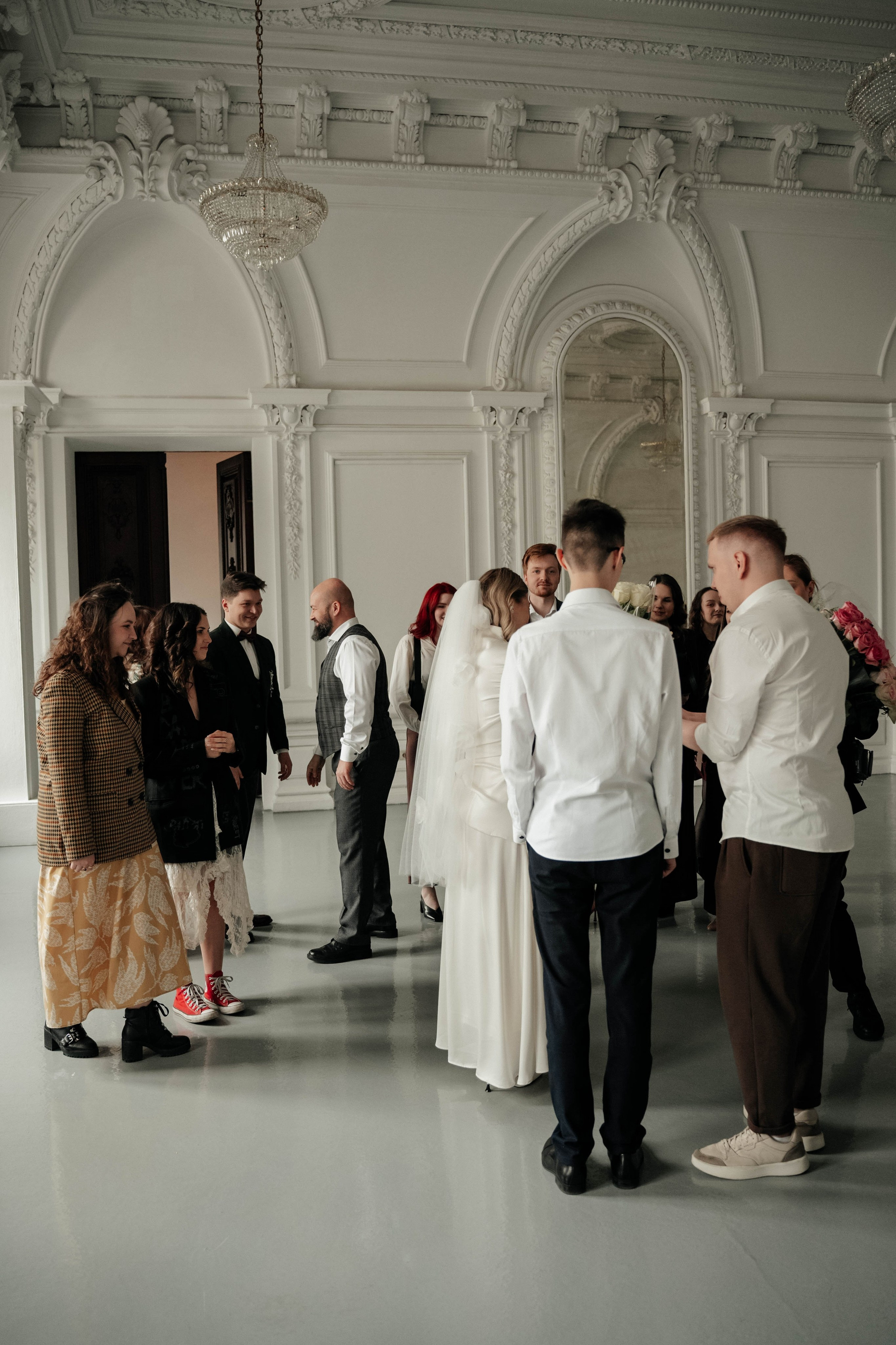 Евгений и Анастасия / Особняк Спиридонова, МГУ. Свадебный фотограф Москва Александра Аверкова