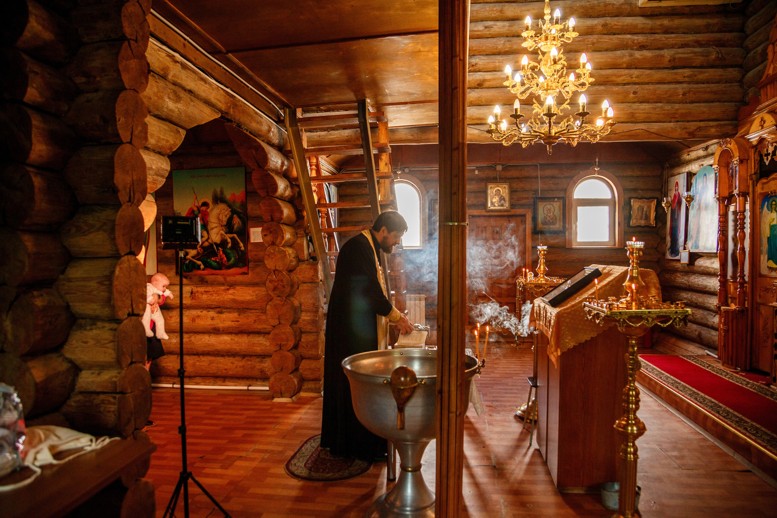 Крещение близняшек. Свадебный и семейный фотограф в Армавире