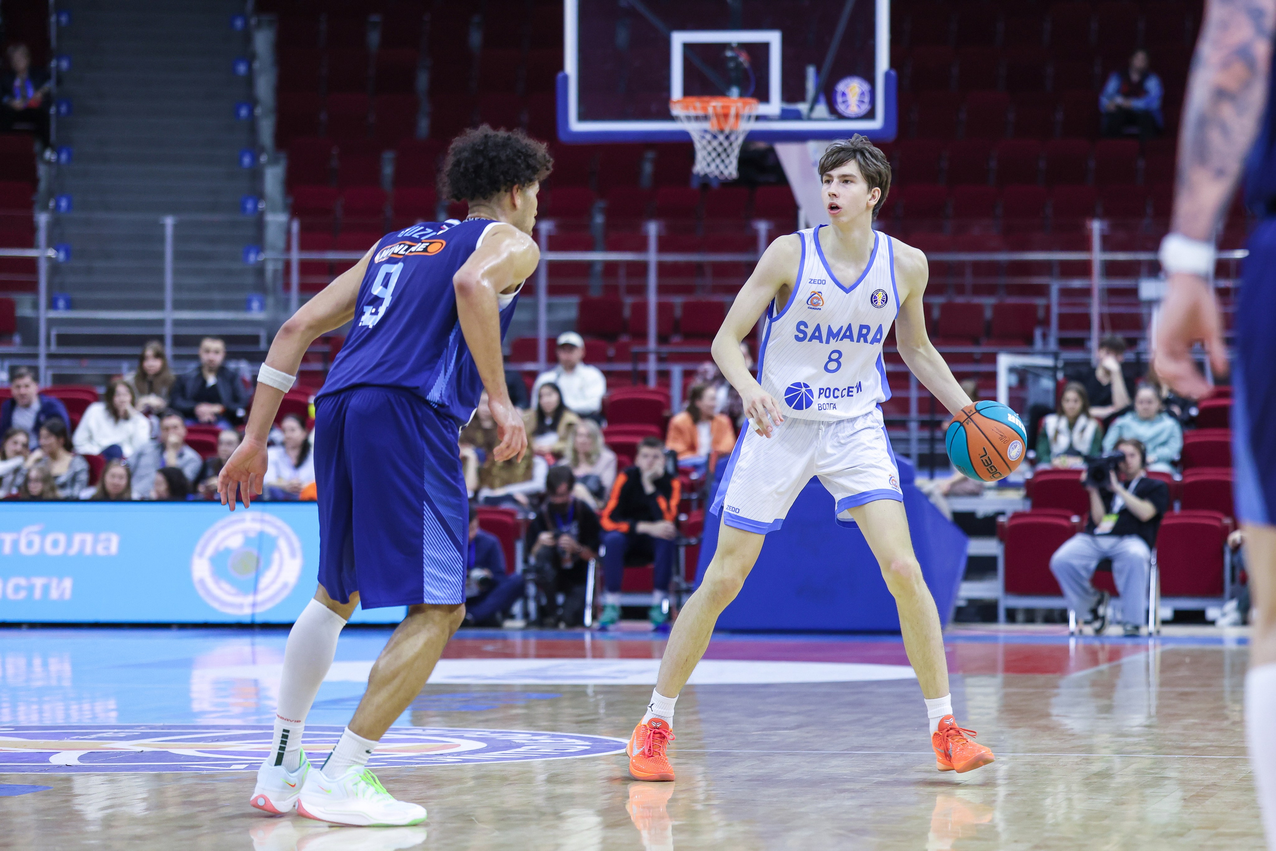 Баскетбол. Самара — Зенит. Единая лига ВТБ. Спортивный фотограф в Самаре