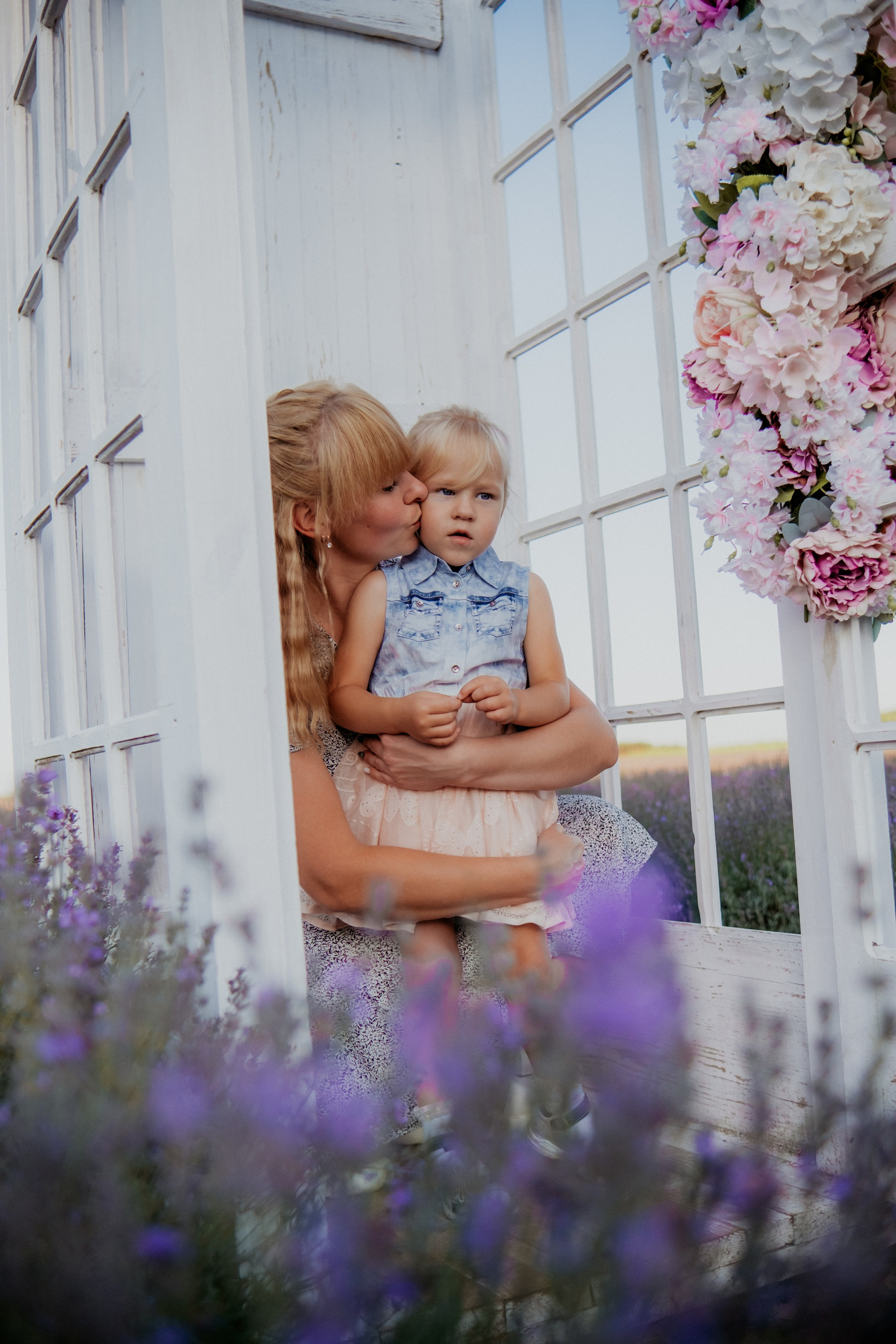 Семейная съемка в лованде. Nattie.ph