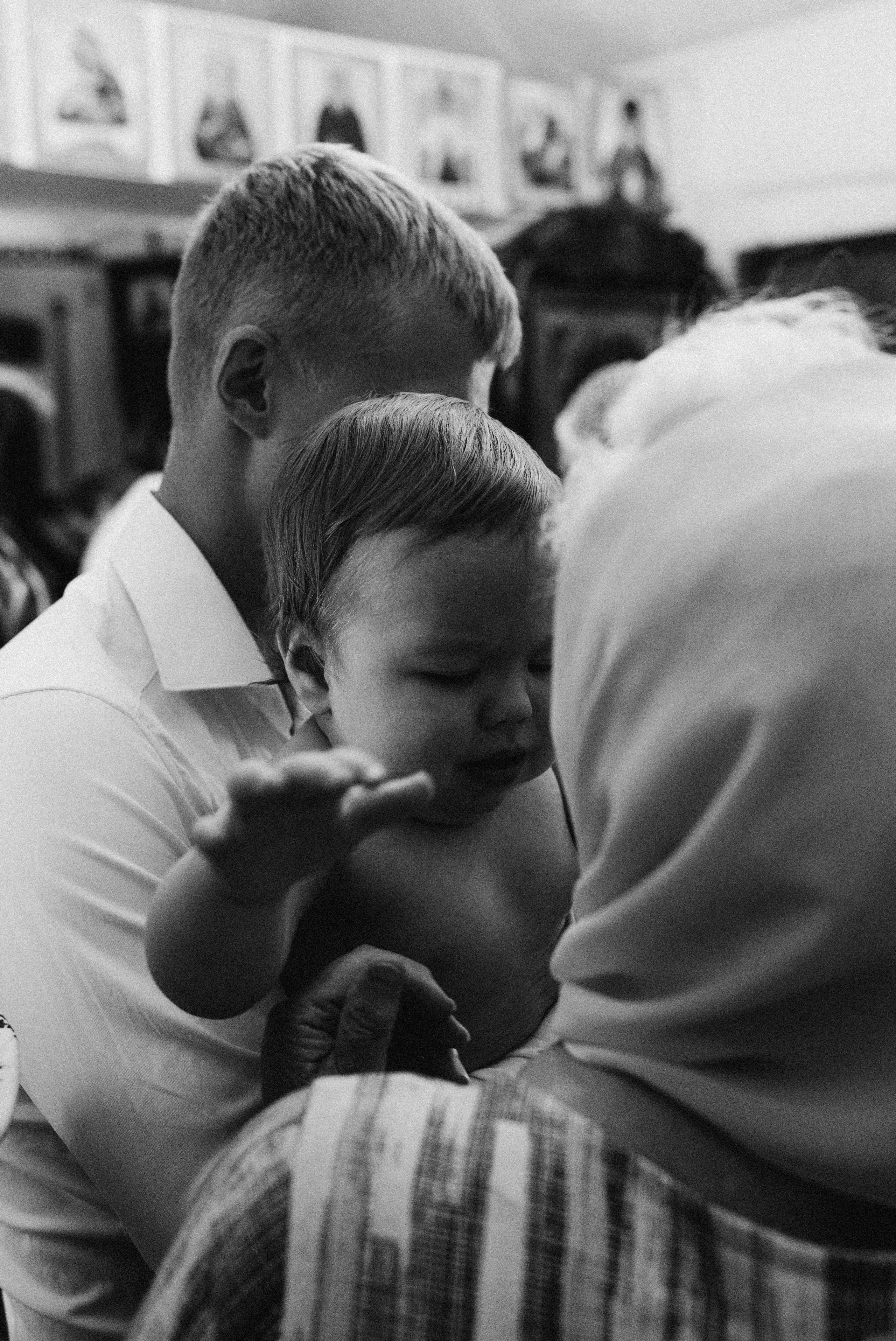 Крещение Михаила в Свято-Никольском храме. Семейный и домашний фотограф в Уфе Ирина Гарасюта