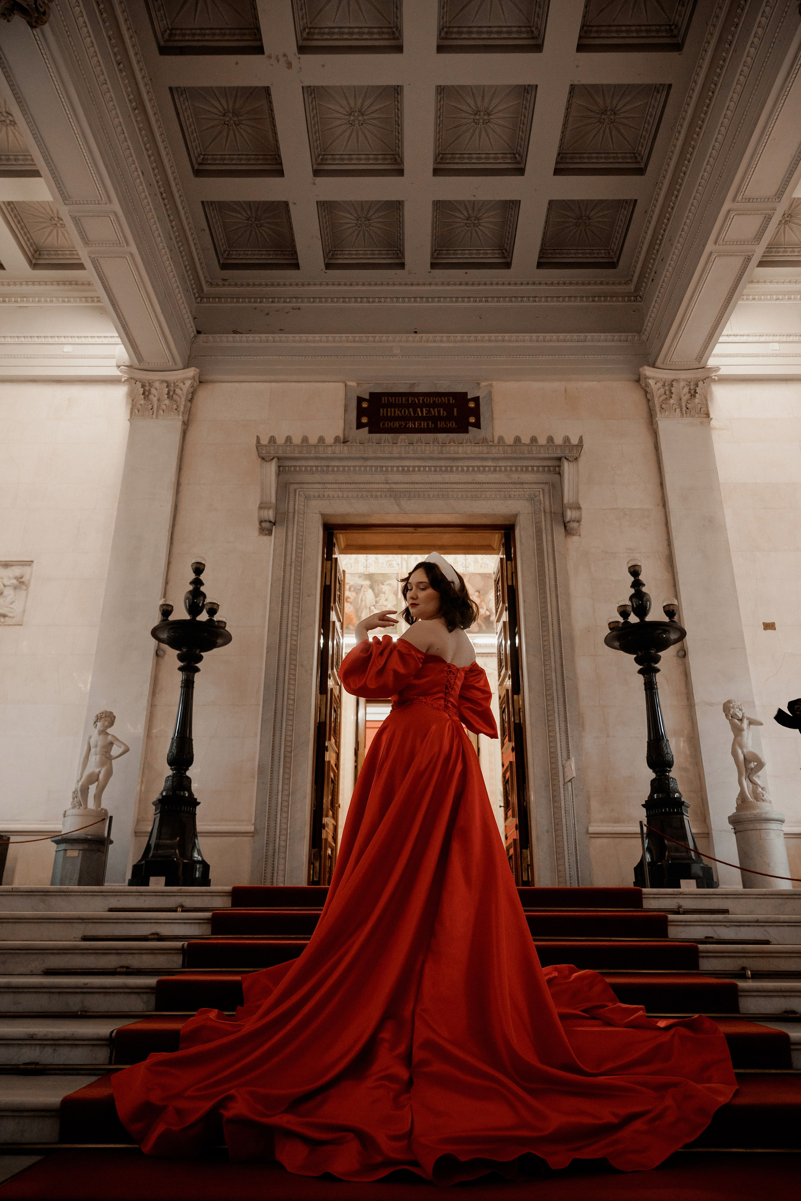 Фотосессия в Эрмитаже. Портретный фотограф Санкт-Петербург Москва Андронова Юлия