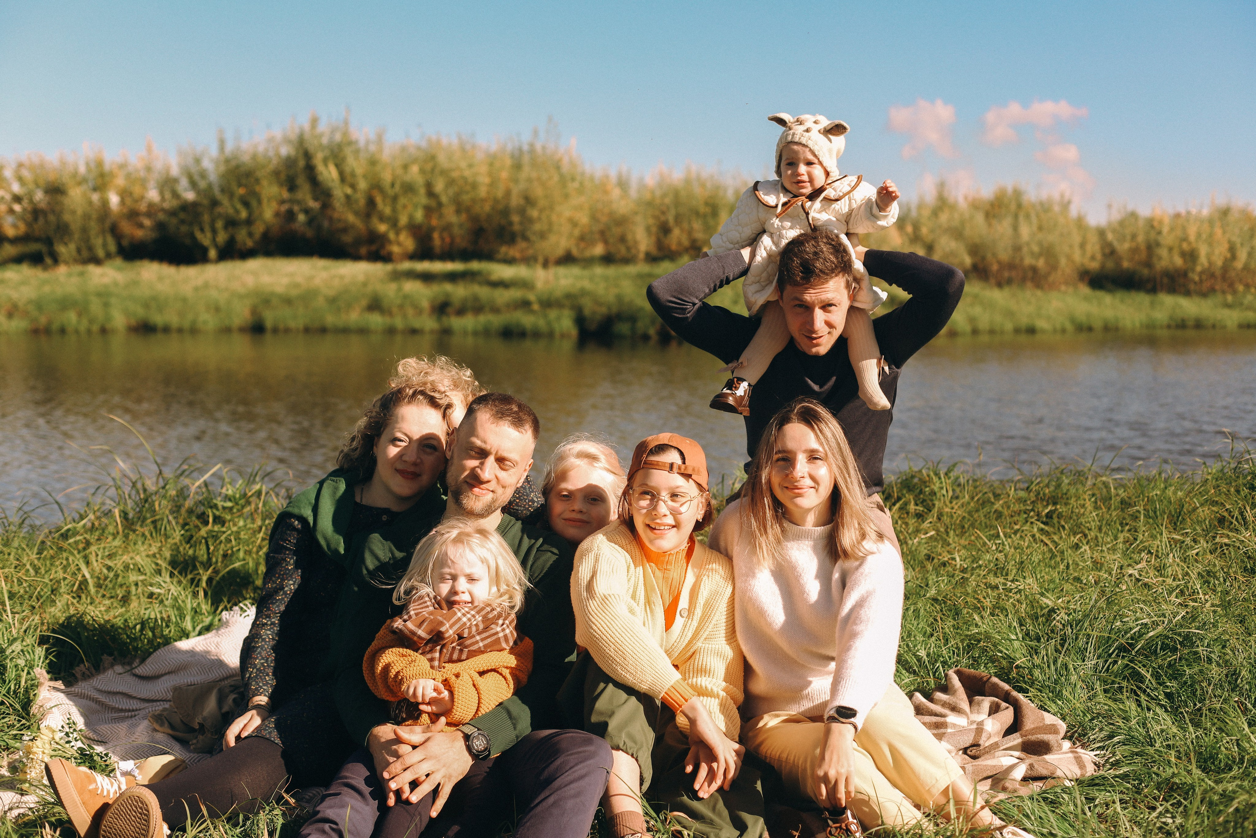 Большая семейная. Семейный и женский фотограф в Сургуте Елизавета Набок