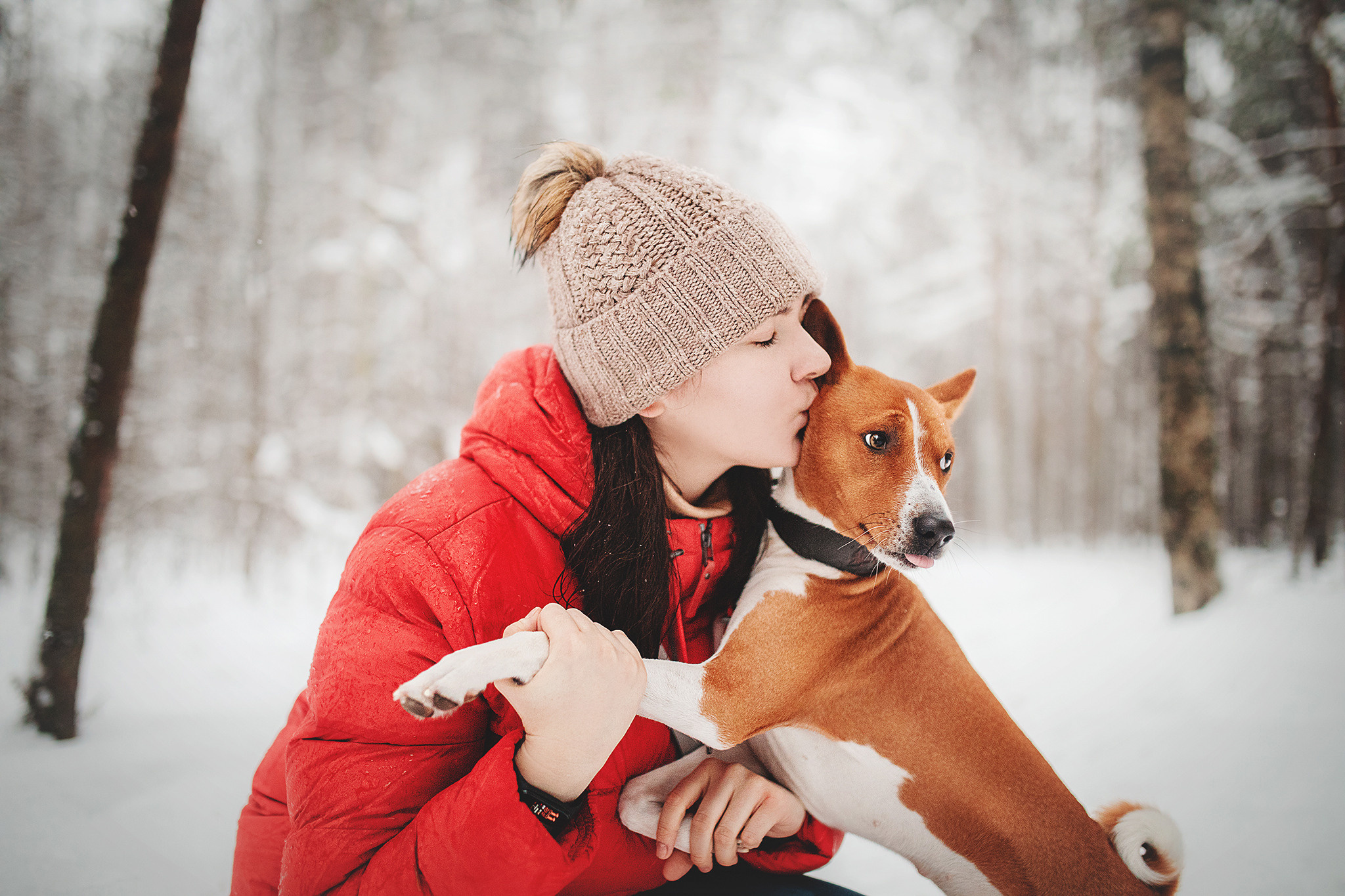 Семейная Юля, Барни и мама. Фотограф-анималист • love-story • Санкт-Петербург