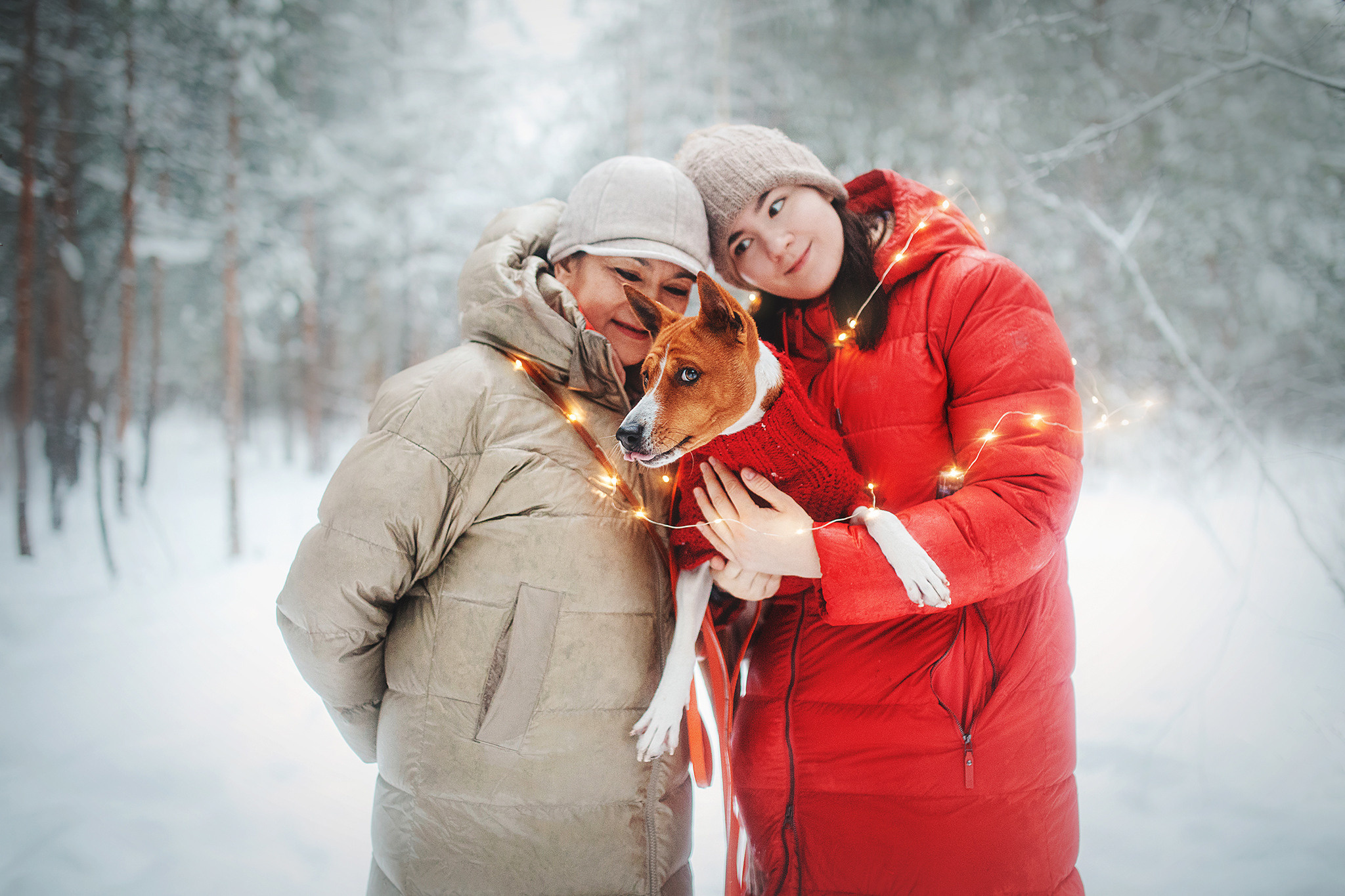 Семейная Юля, Барни и мама. Фотограф-анималист • love-story • Санкт-Петербург