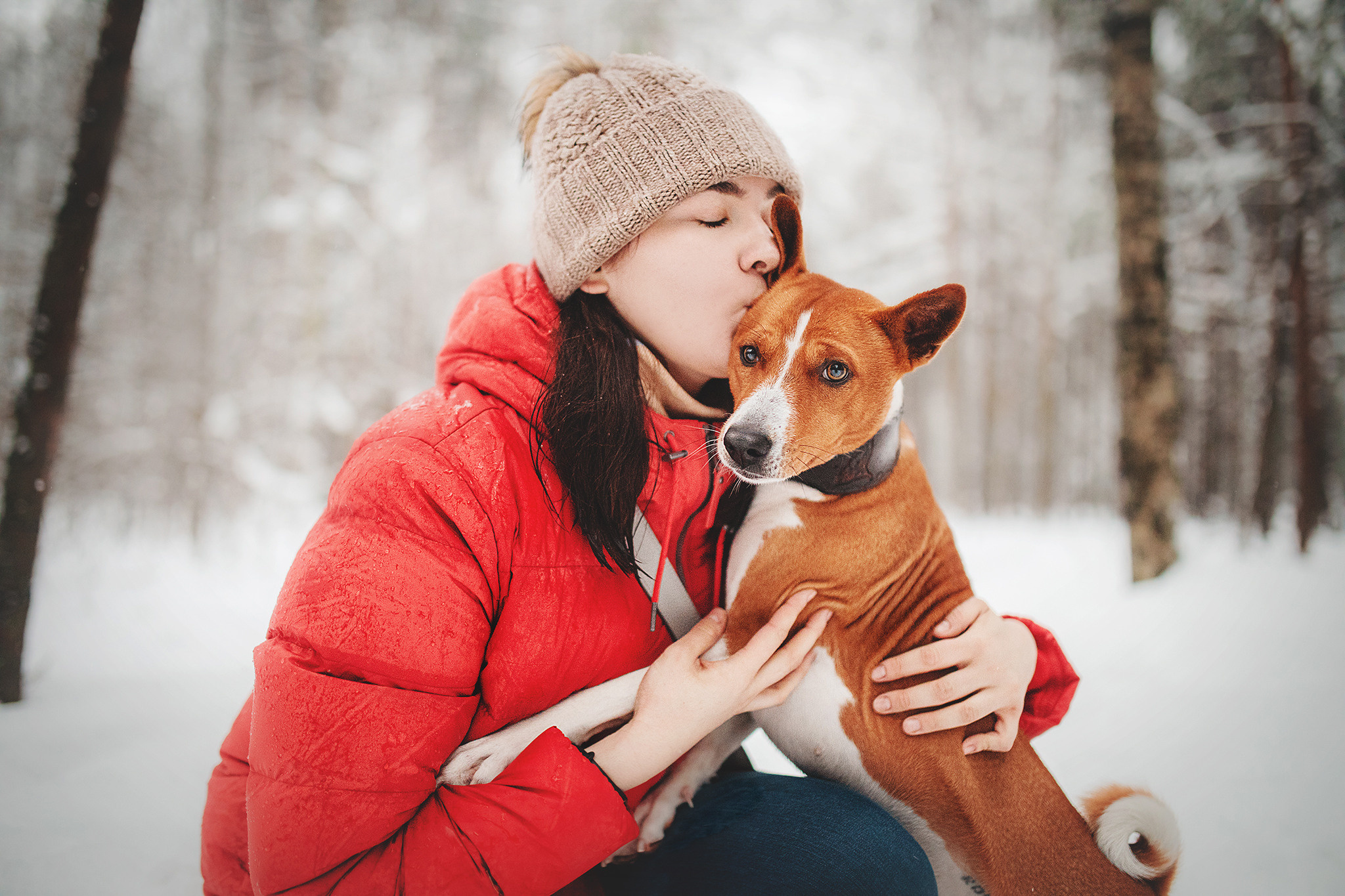 Семейная Юля, Барни и мама. Фотограф-анималист • love-story • Санкт-Петербург