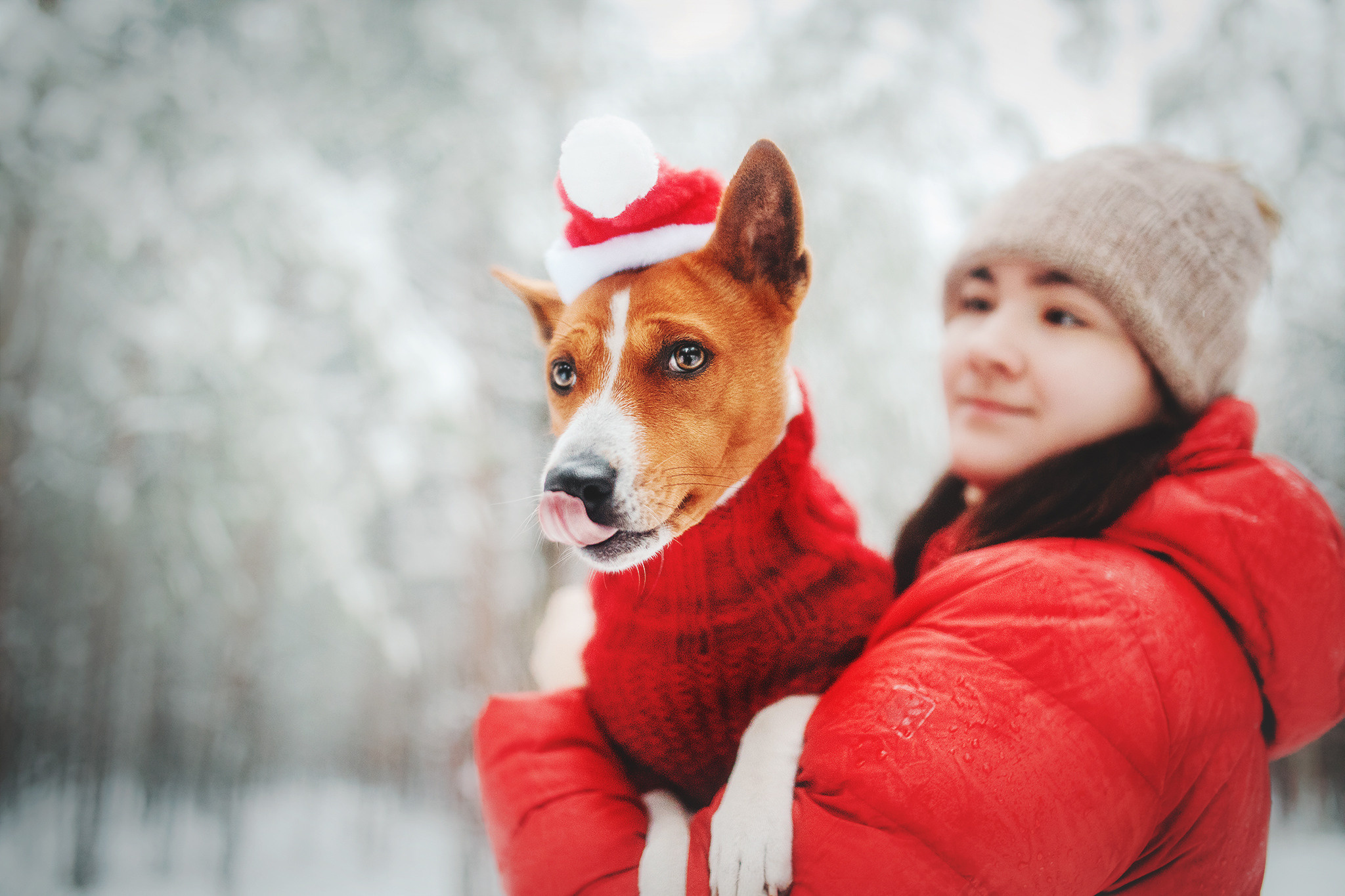 Семейная Юля, Барни и мама. Фотограф-анималист • love-story • Санкт-Петербург