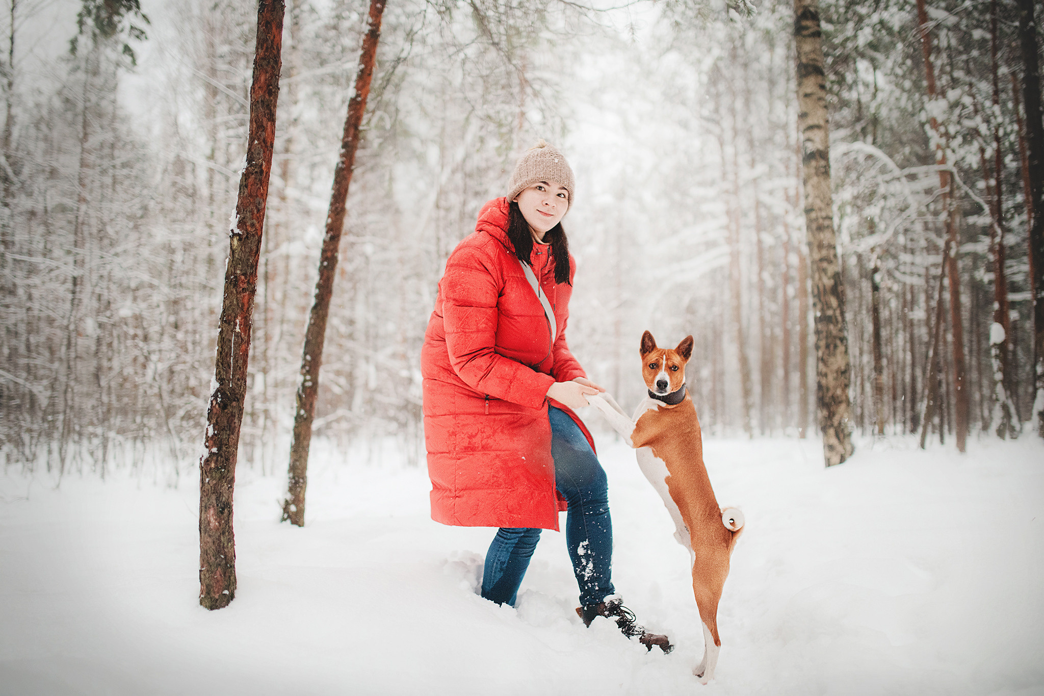 Семейная Юля, Барни и мама. Фотограф-анималист • love-story • Санкт-Петербург