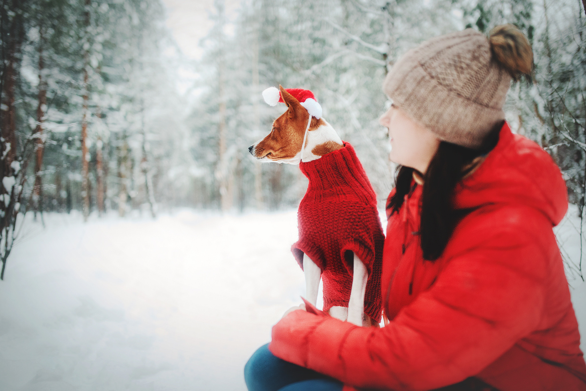 Семейная Юля, Барни и мама. Фотограф-анималист • love-story • Санкт-Петербург