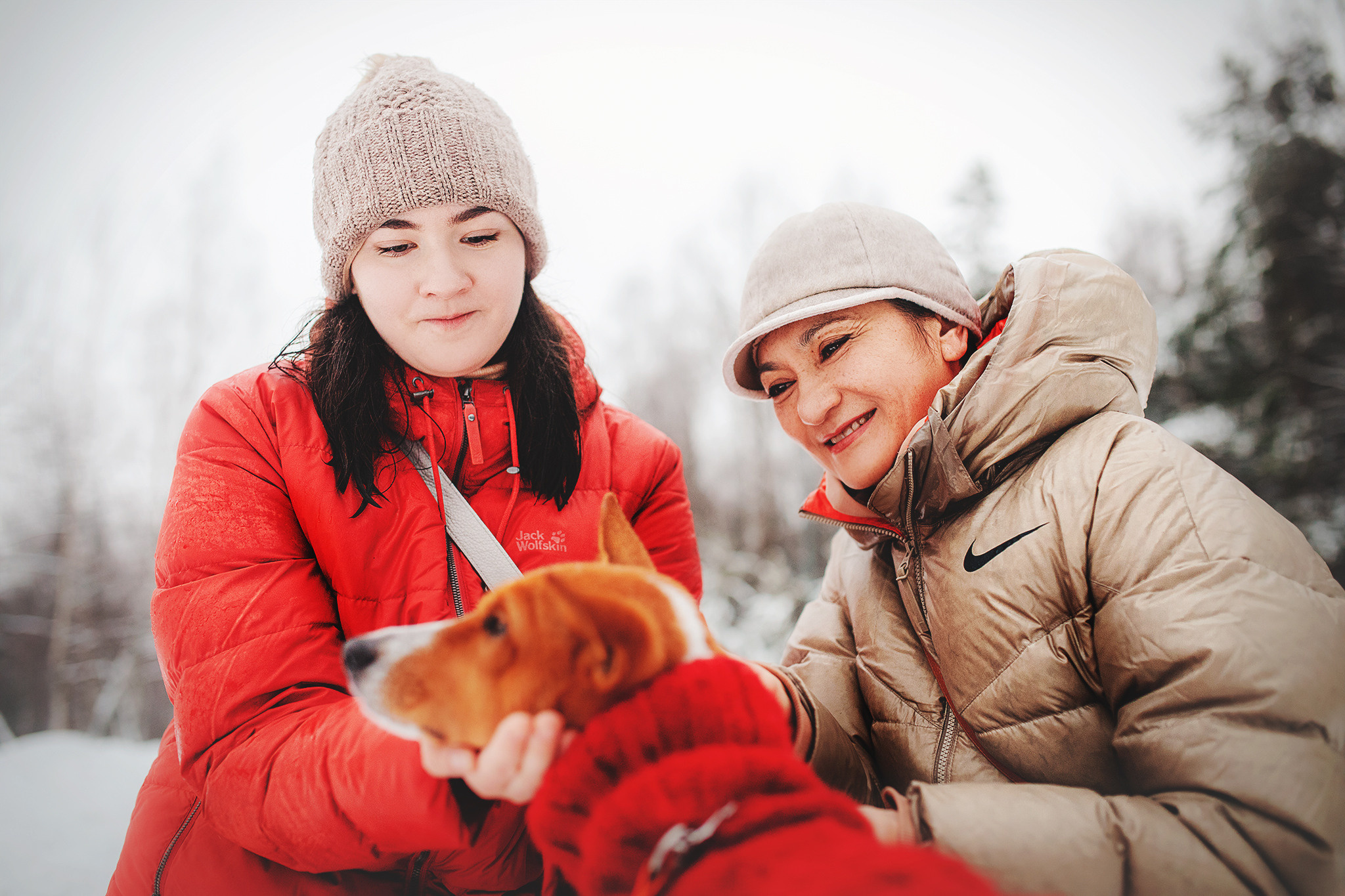 Семейная Юля, Барни и мама. Фотограф-анималист • love-story • Санкт-Петербург