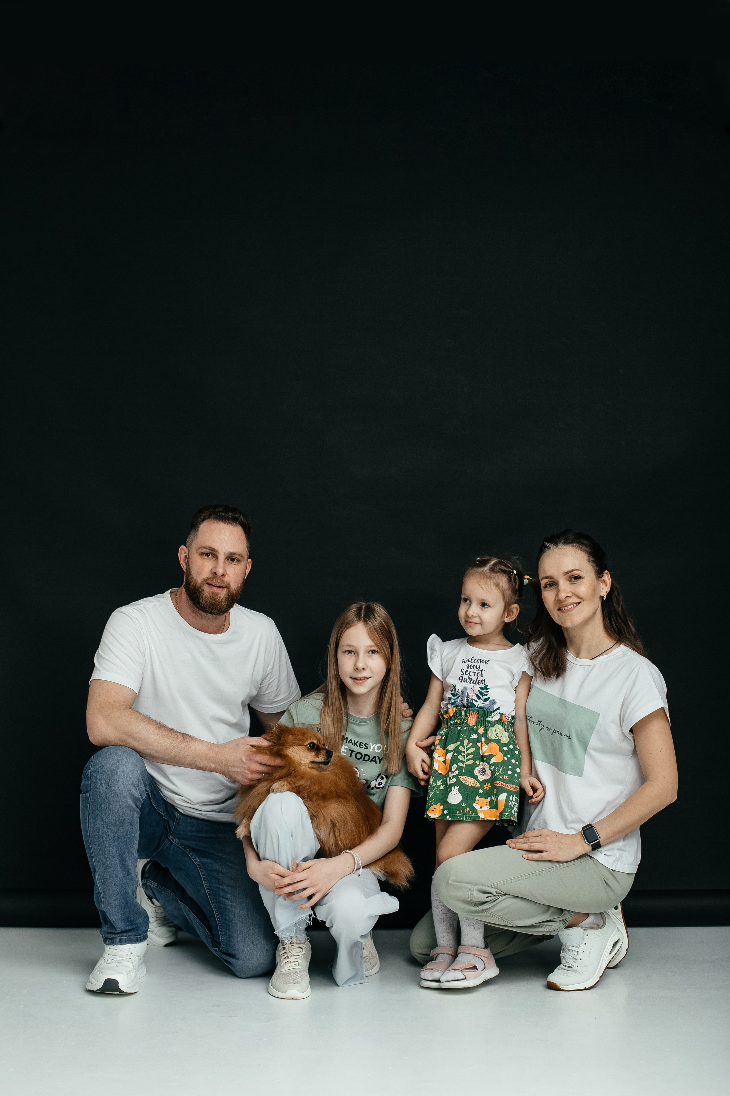 Настя с семьей. Фотограф Краснодар Марго Хелбен