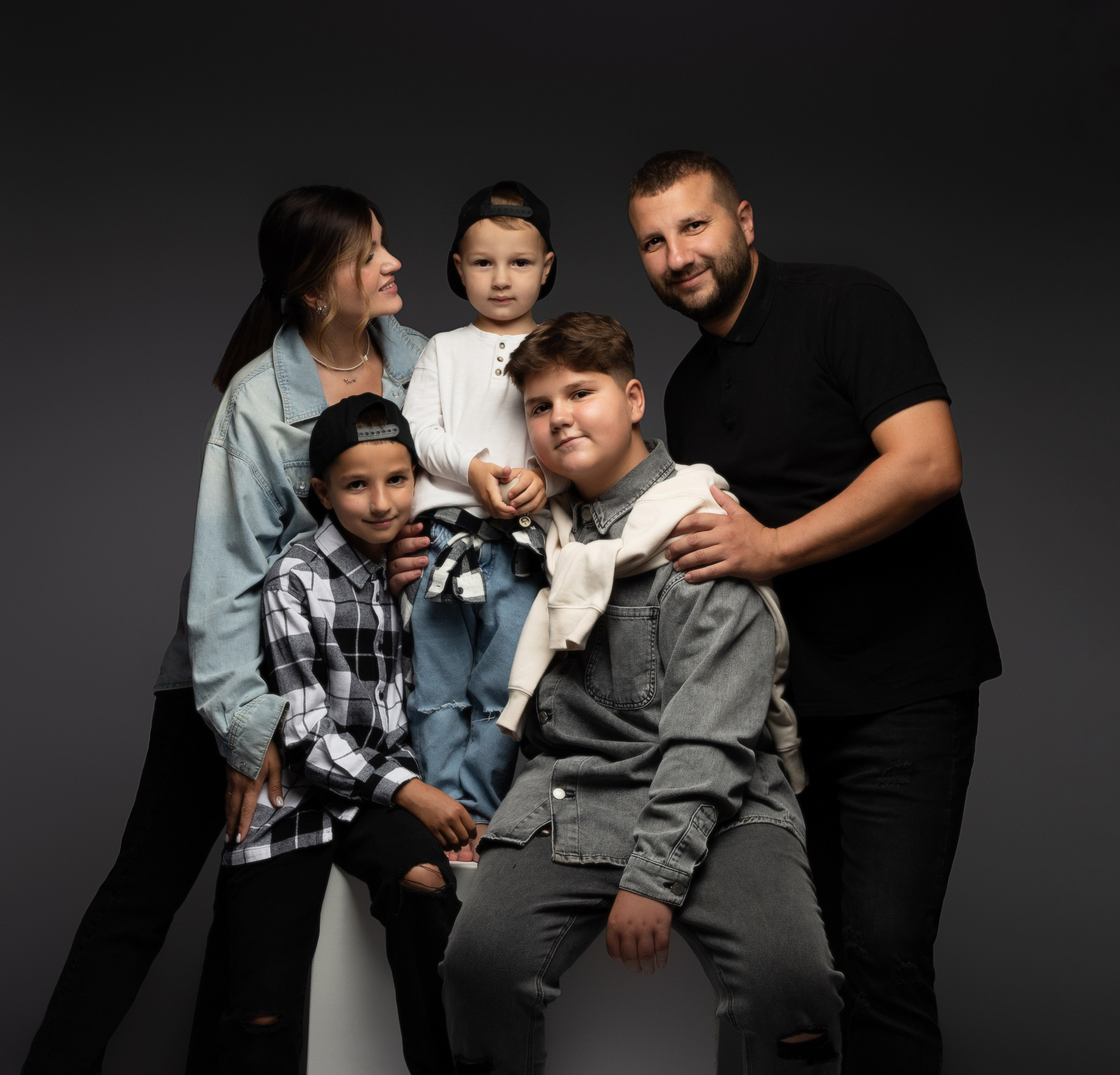 Семья Бернацких. Ирина Болотова фотограф в стиле Vogue в городе Старый Оскол