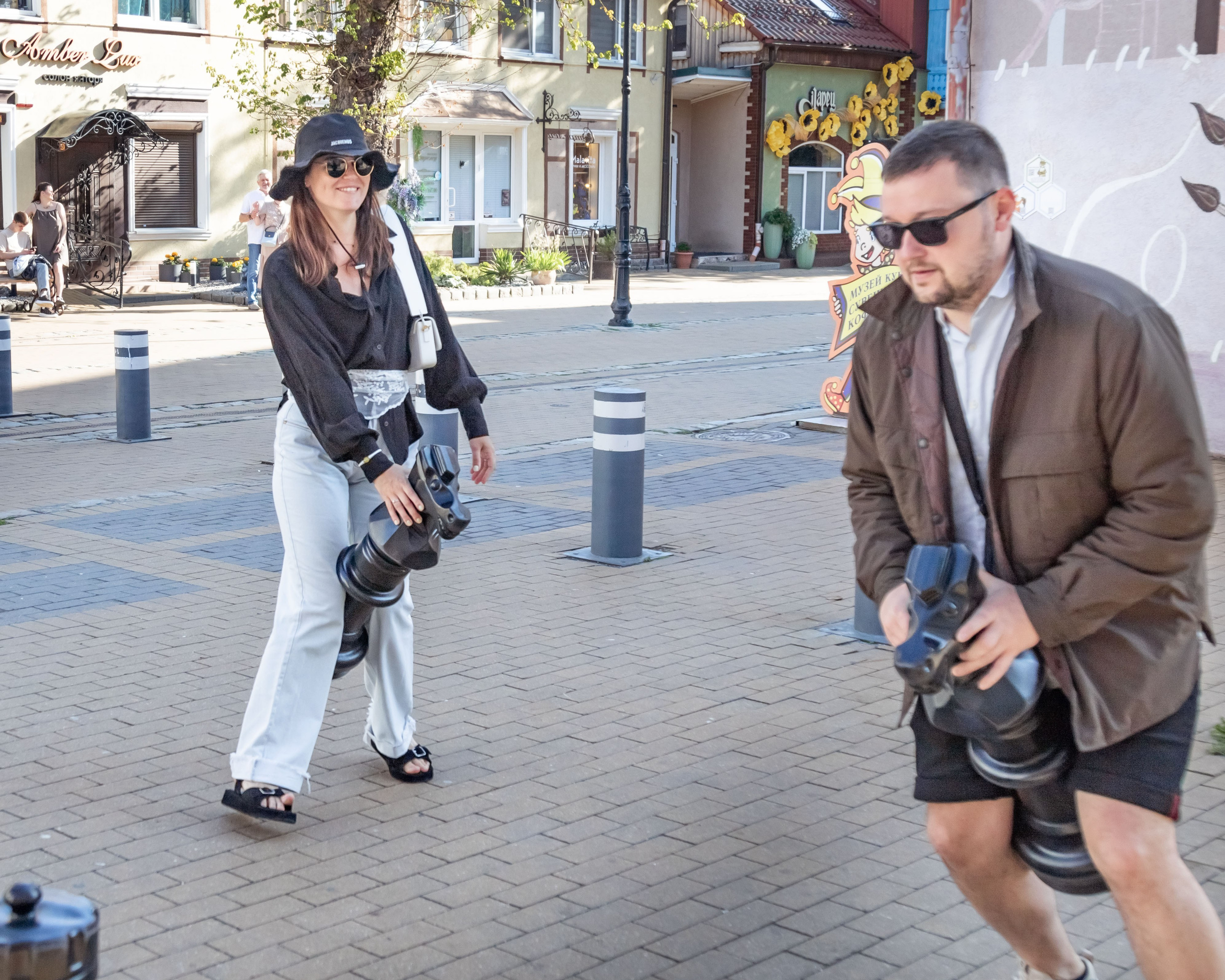 Вместе весело шагать! :). Фотограф Зеленоградск Лиана Сопина