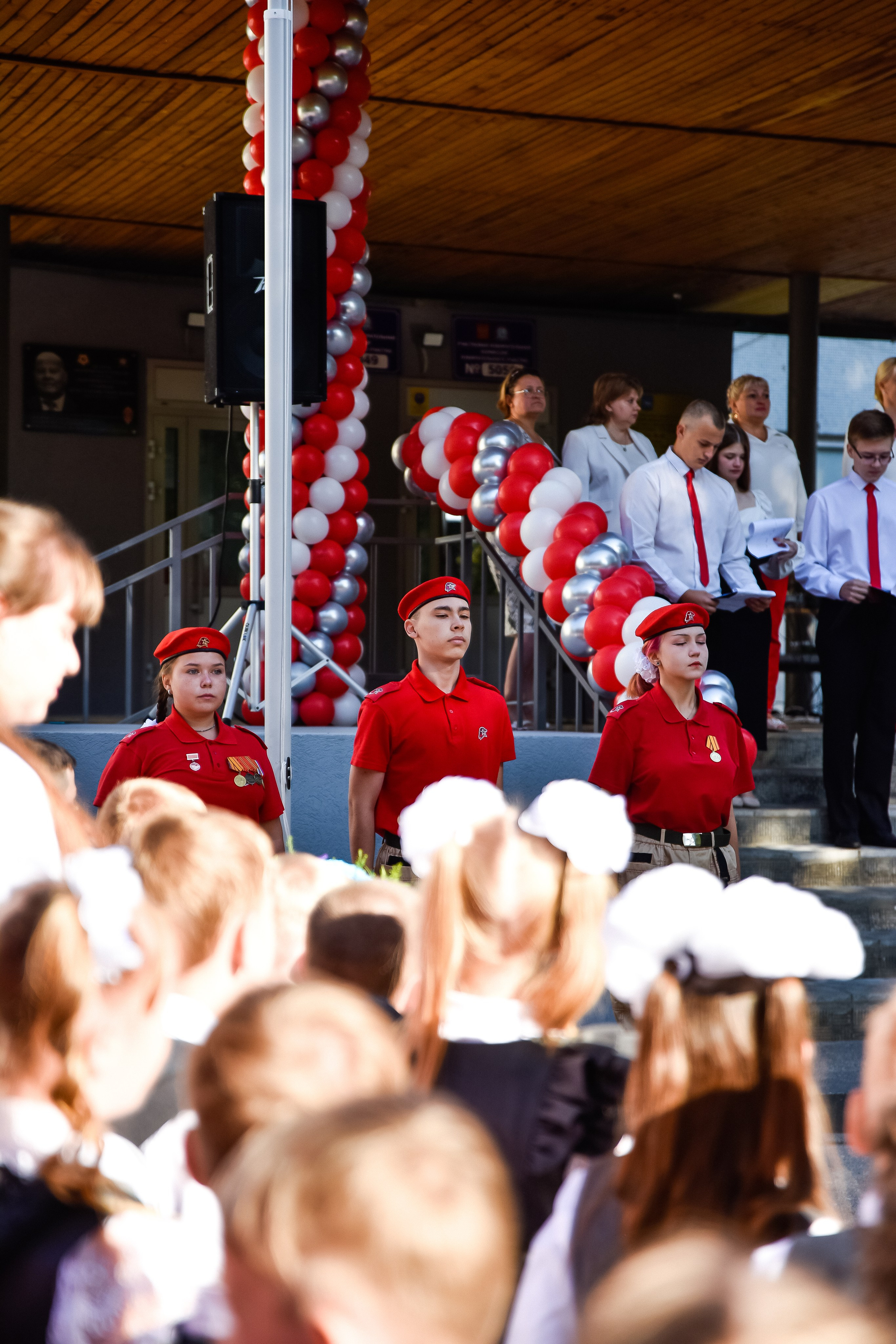 Линейка в школе № 49