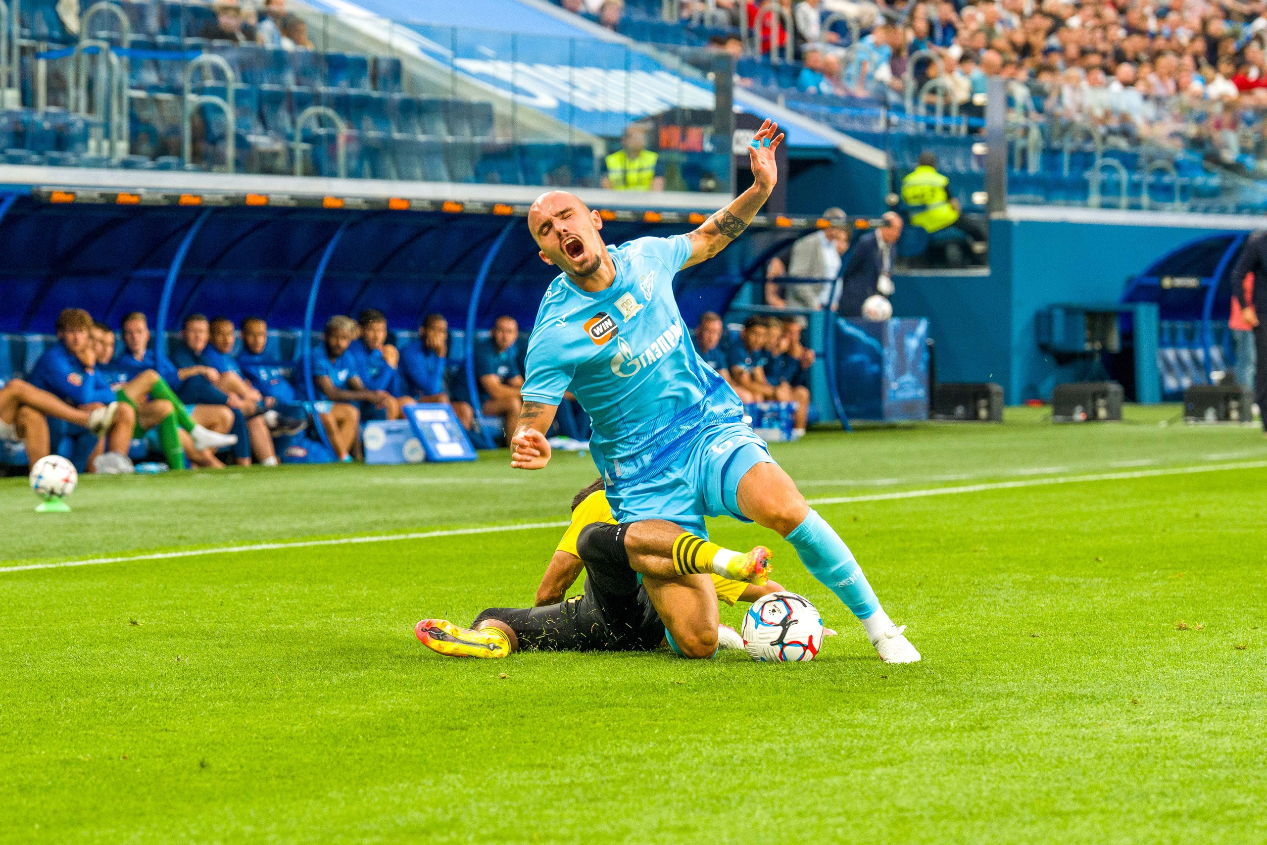 Zenit vs Neftchi 4-1 — Winline Super Series photo gallery, Gazprom Arena | Anton Gauf