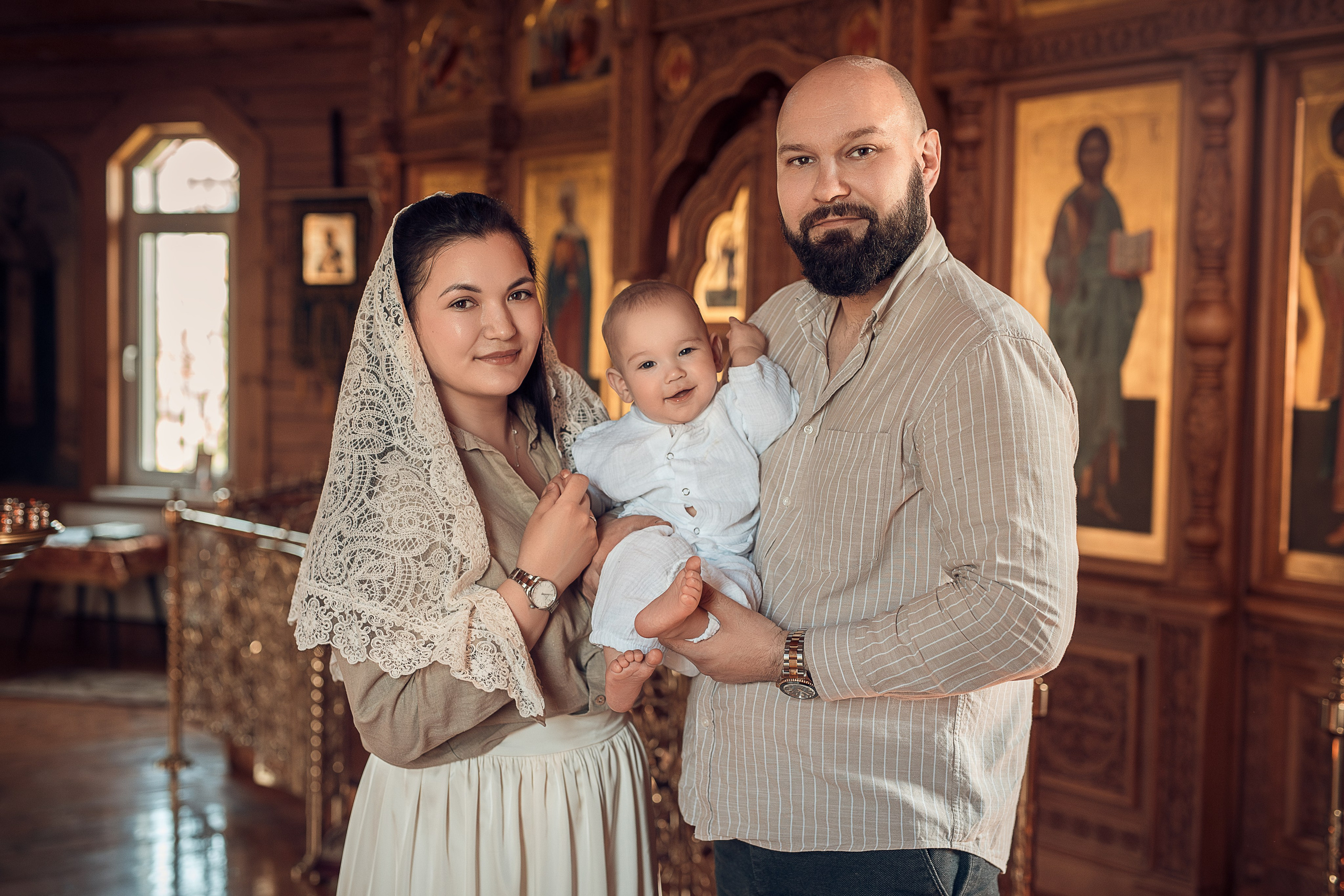 Фотосъемка таинства крещения
