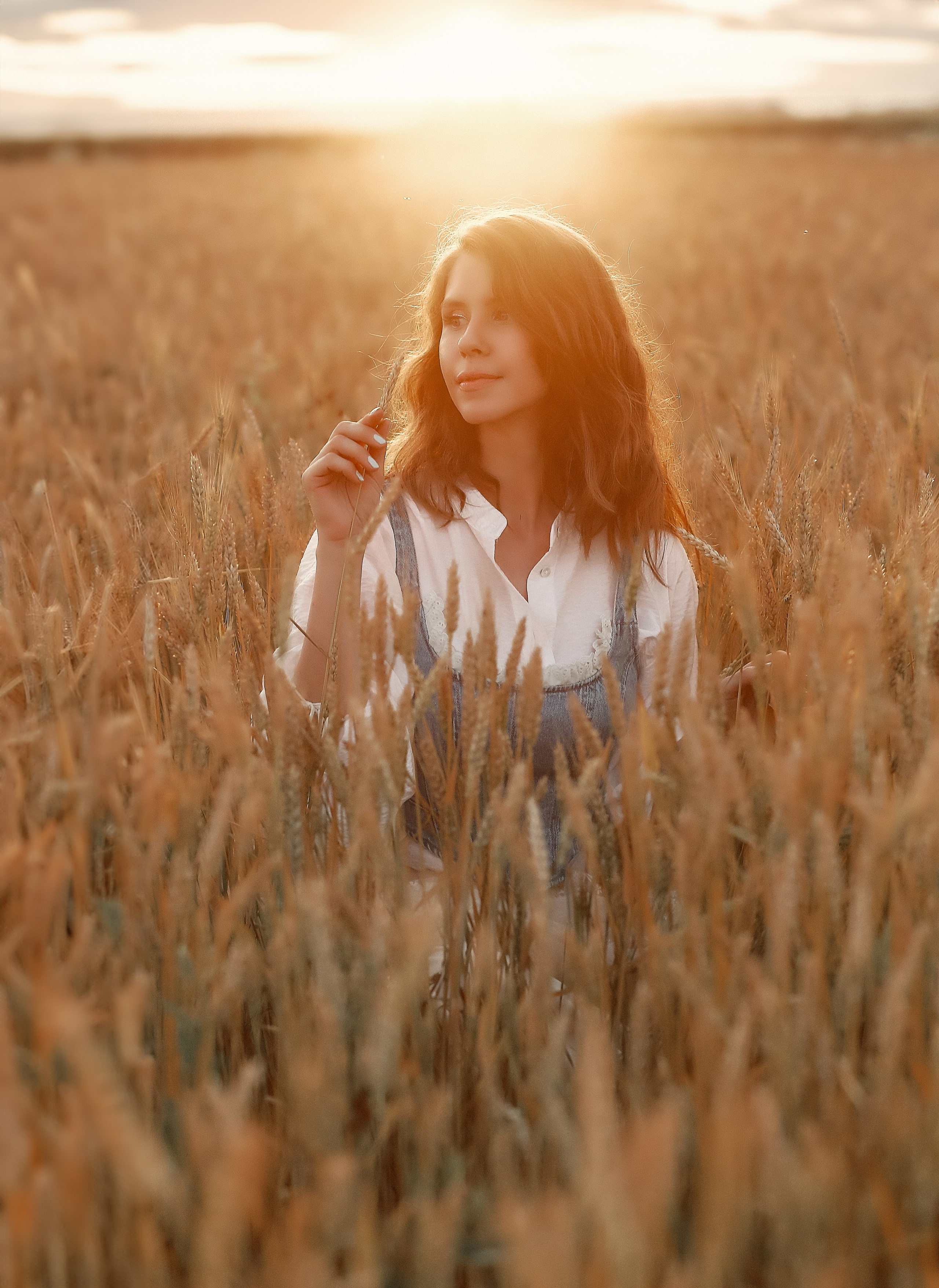 Фотосессия в ромашках и поле пшеницы. Иванова Ирина Свадебный и семейный фотограф г. Уфа