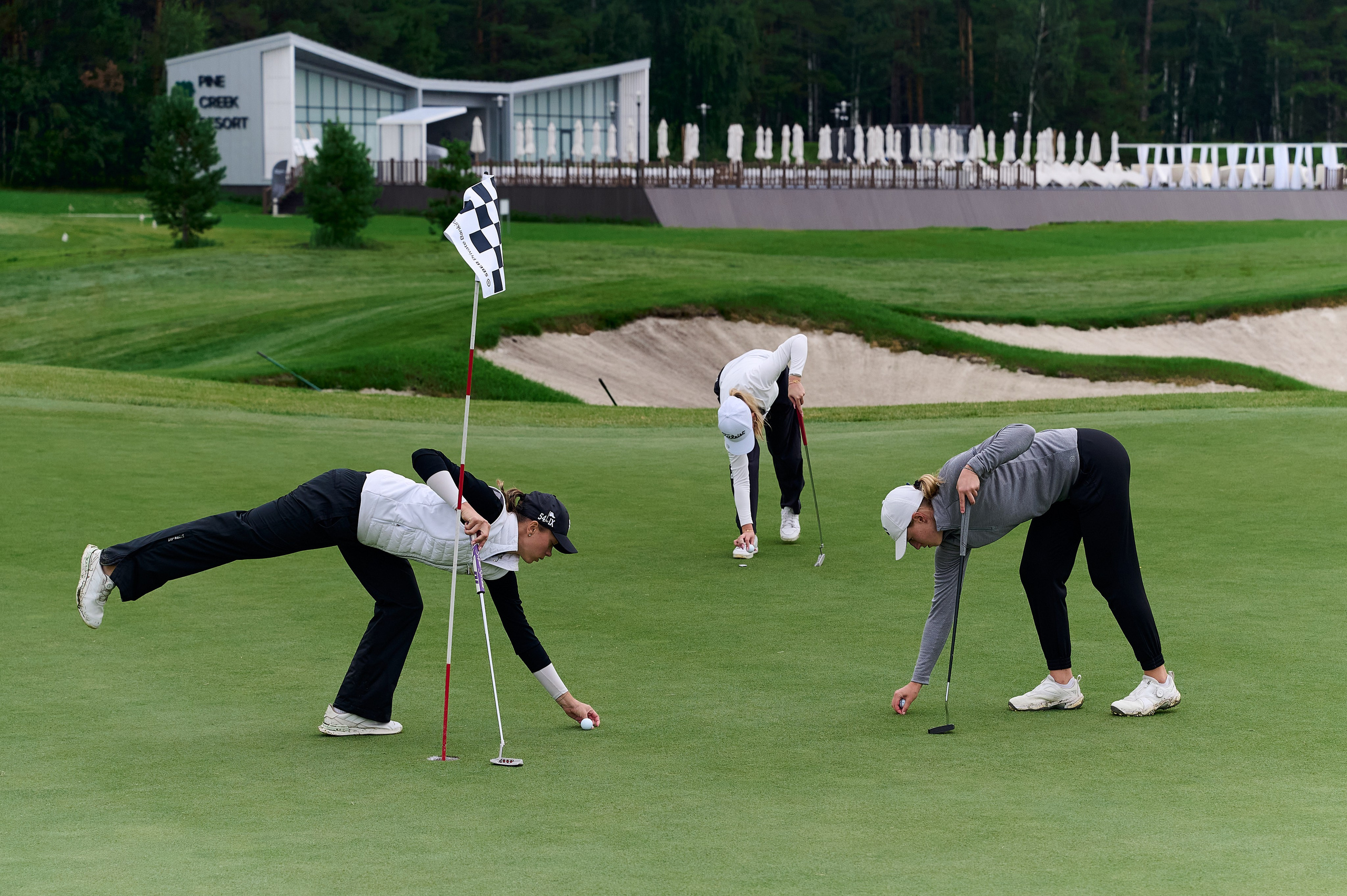 профессиональная съёмка чемпионата россии по гольфу для ассоциации гольфа россии