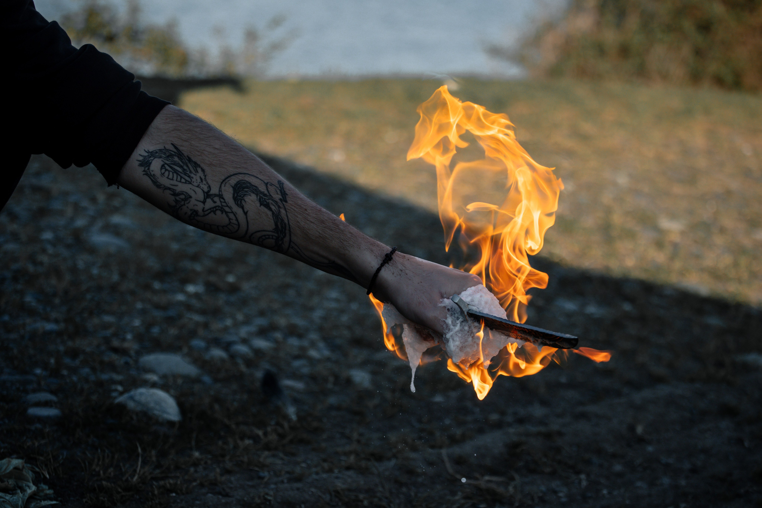 With fire. Photographer in Saint-Petersburg and Moscow Max Spector