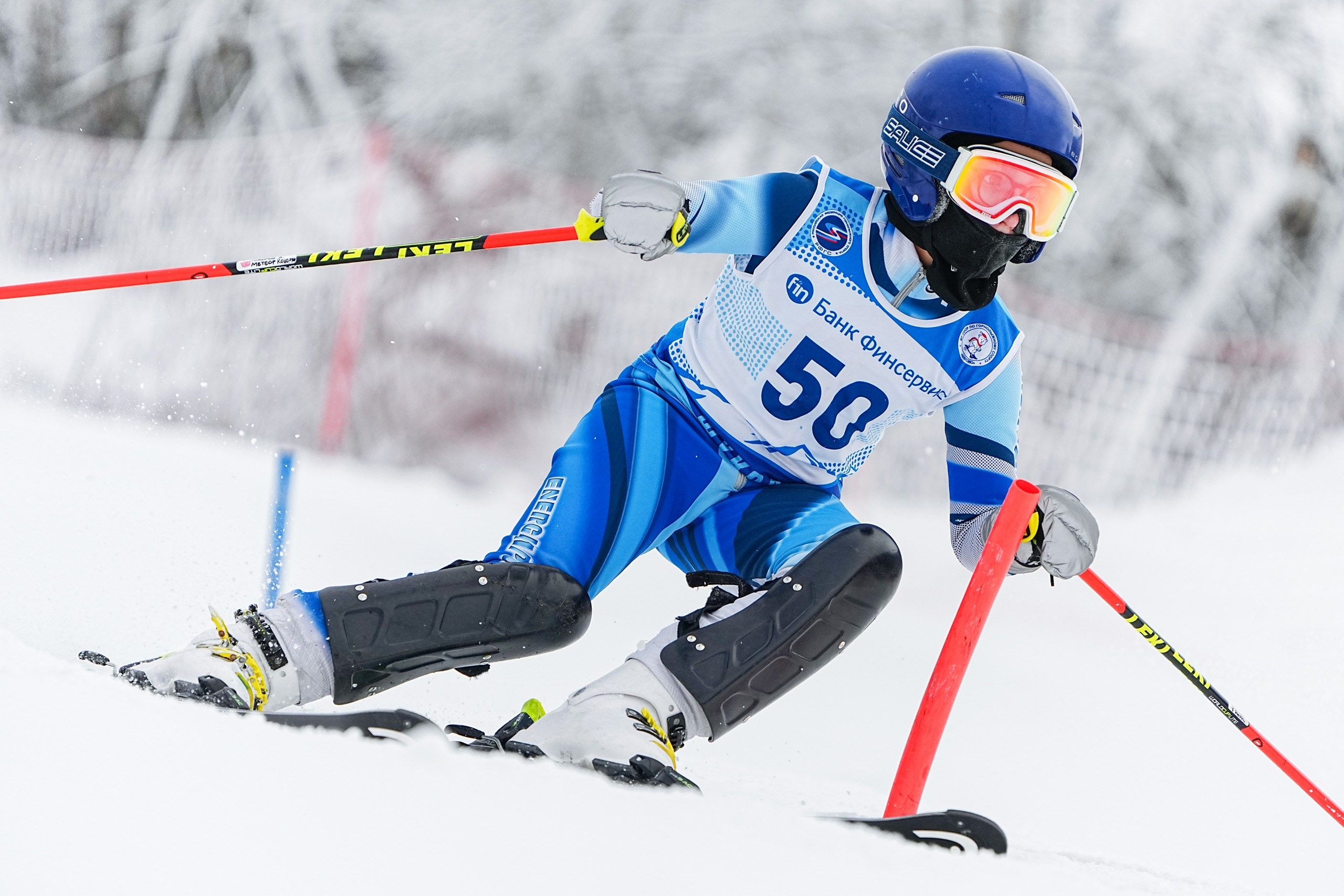 Горные лыжи. Региональные соревнования «На приз Клуба Волен». GS U12. Фотограф Студитский Евгений