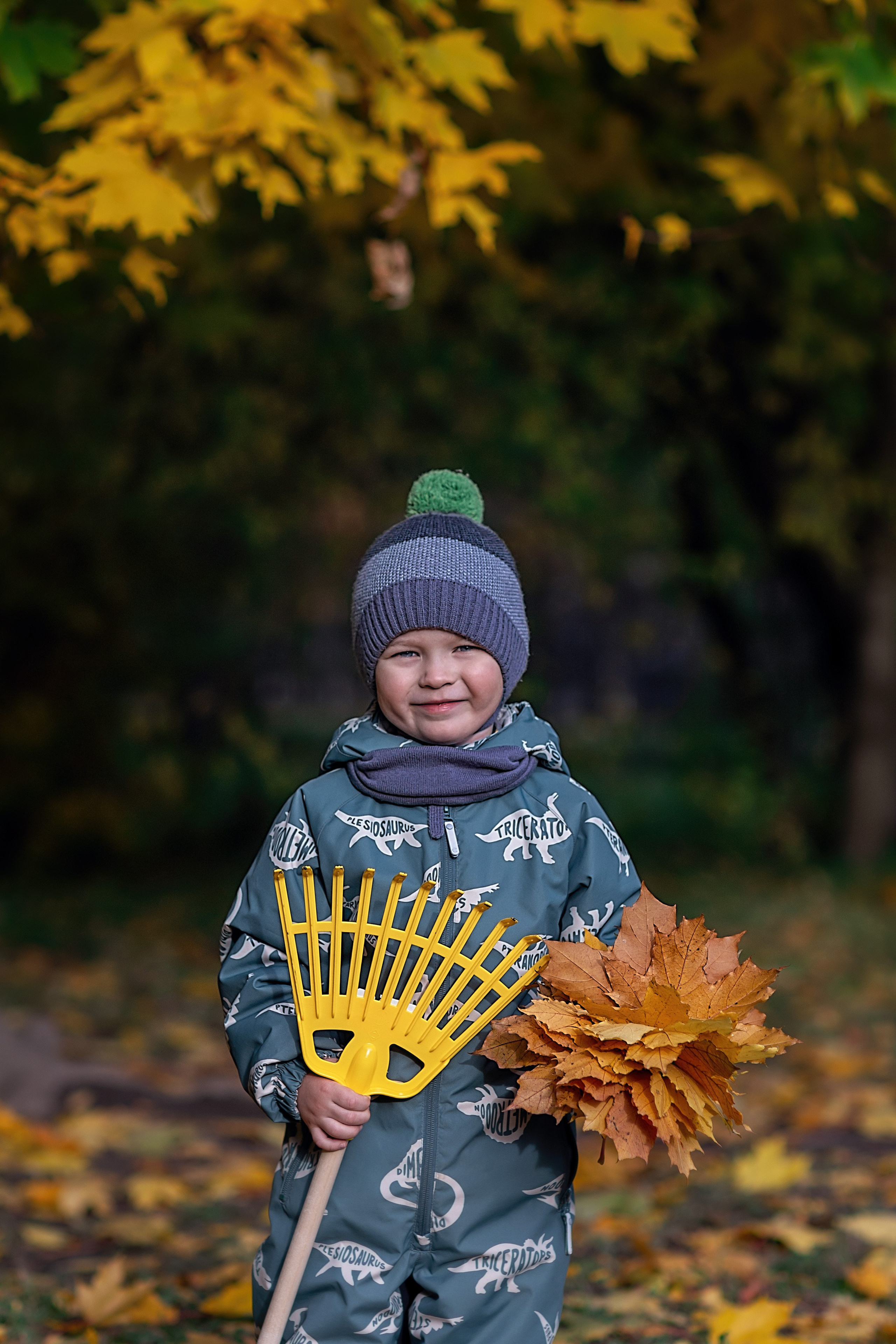Осенняя прогулка_2024 + печать. Семейный фотограф в Санкт-Петербурге