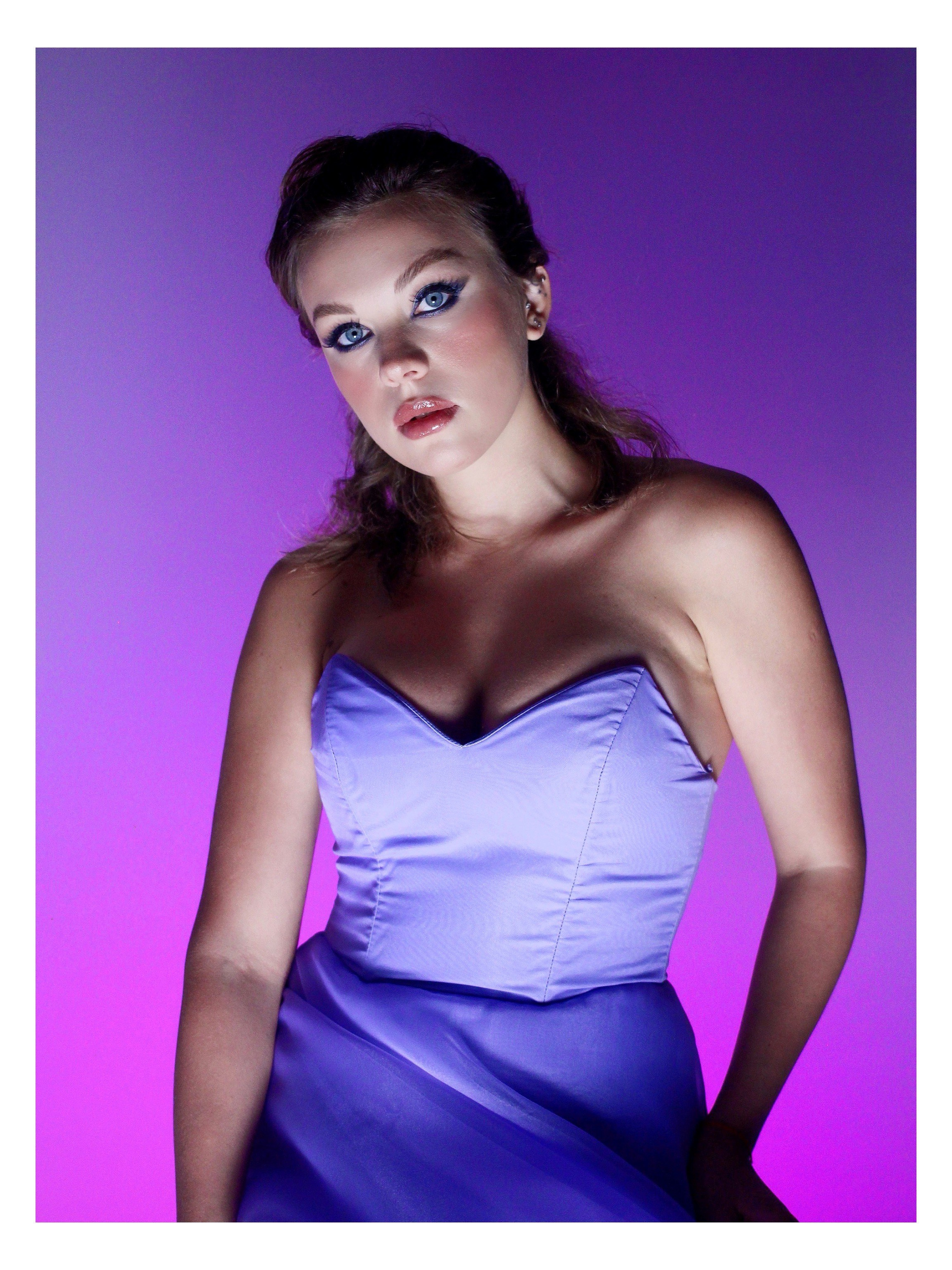 Лиана, съемка в сиудии. Photography Eva