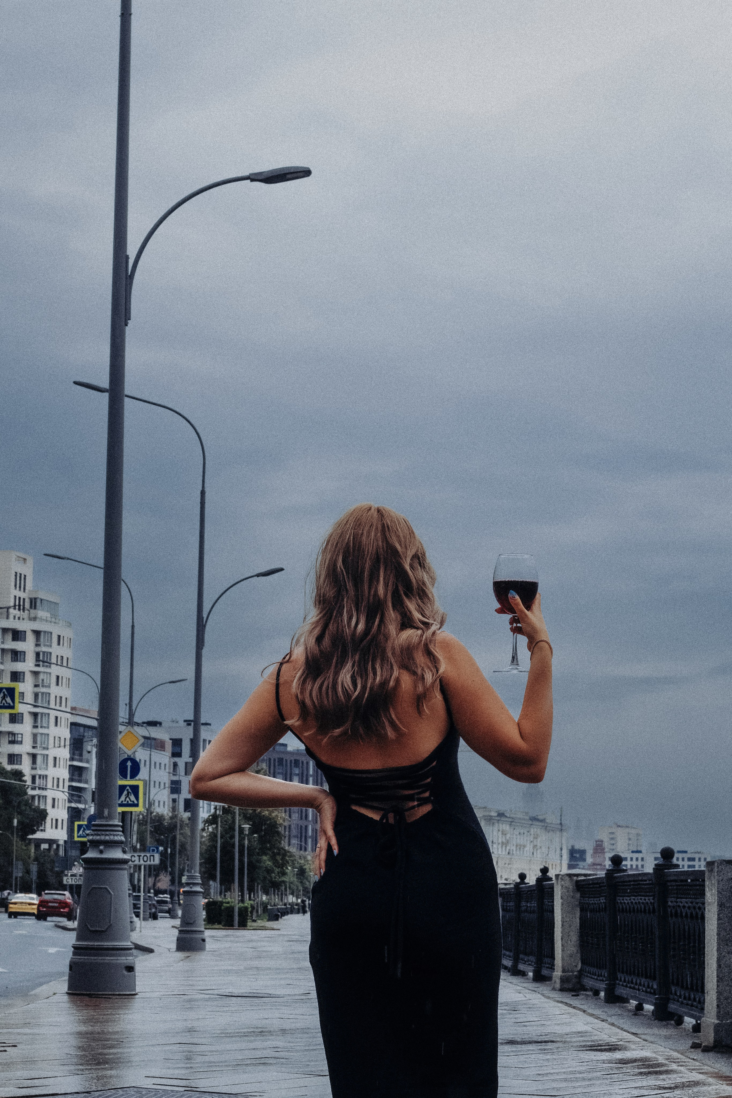 Набережная, утро, дождь. Арт Фотограф Мария Баулина, Москва