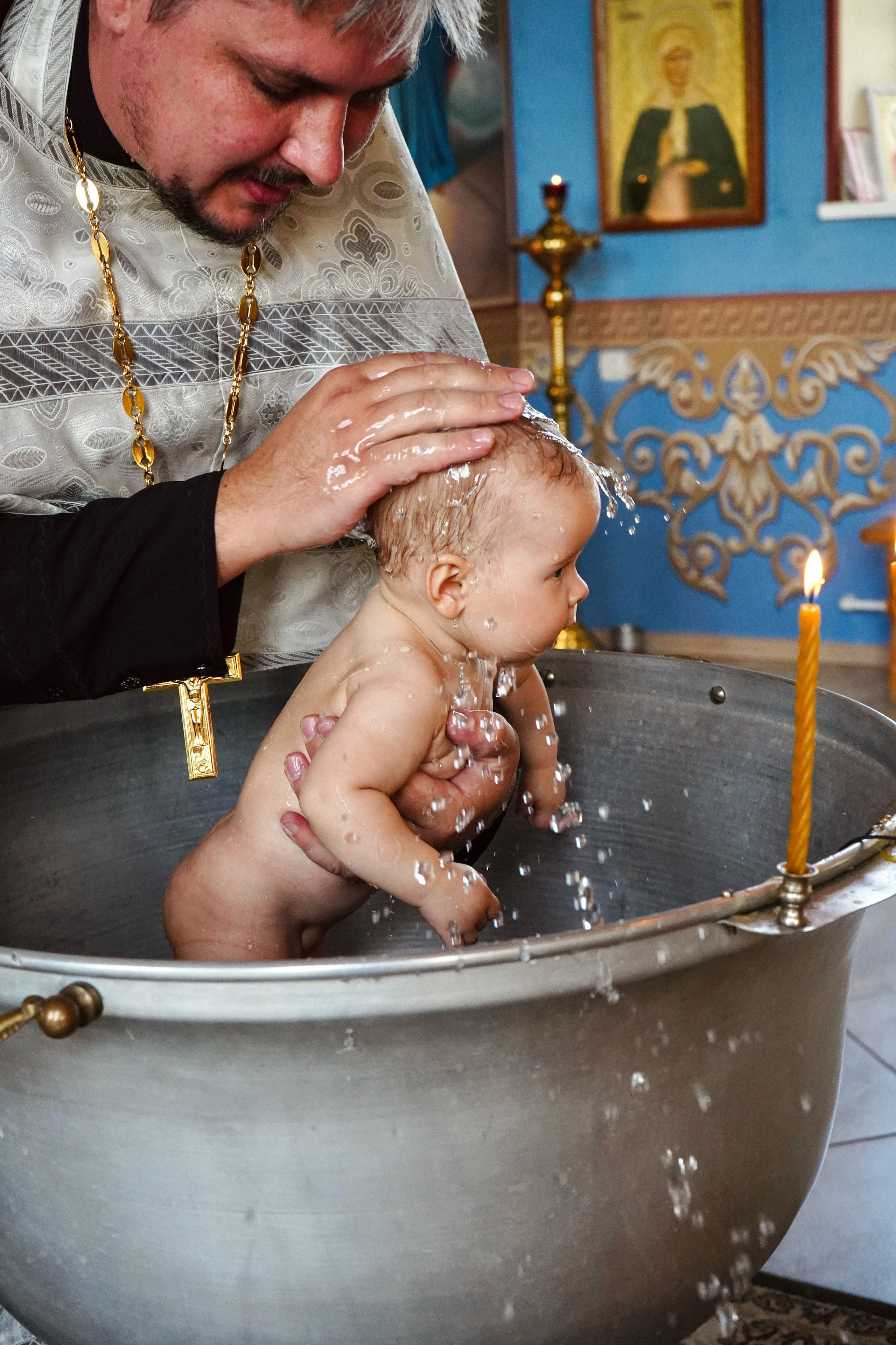 Таинство крещения Аксиньи