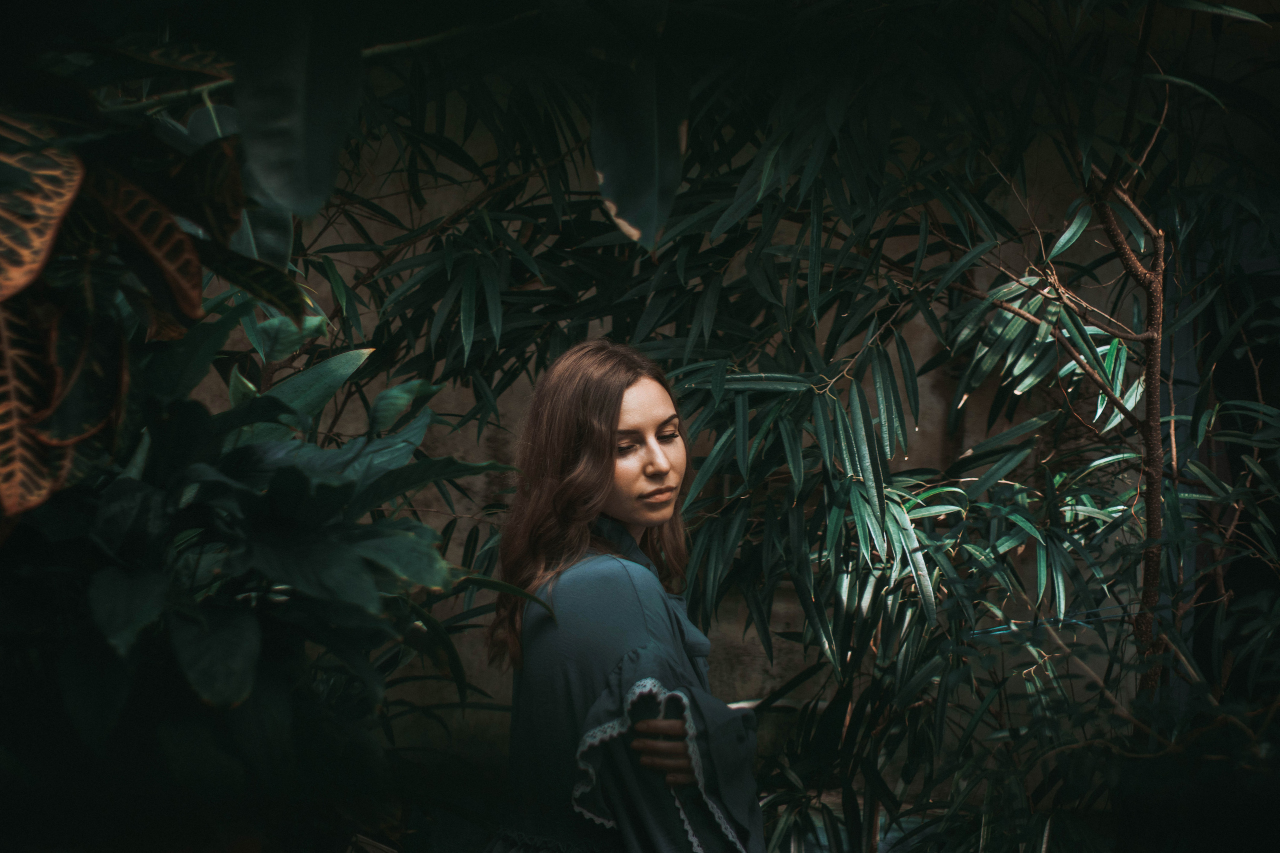 Съемка Ксении в оранжерее. Руслана Селиванова семейный, портретный фотограф в Петрозаводске