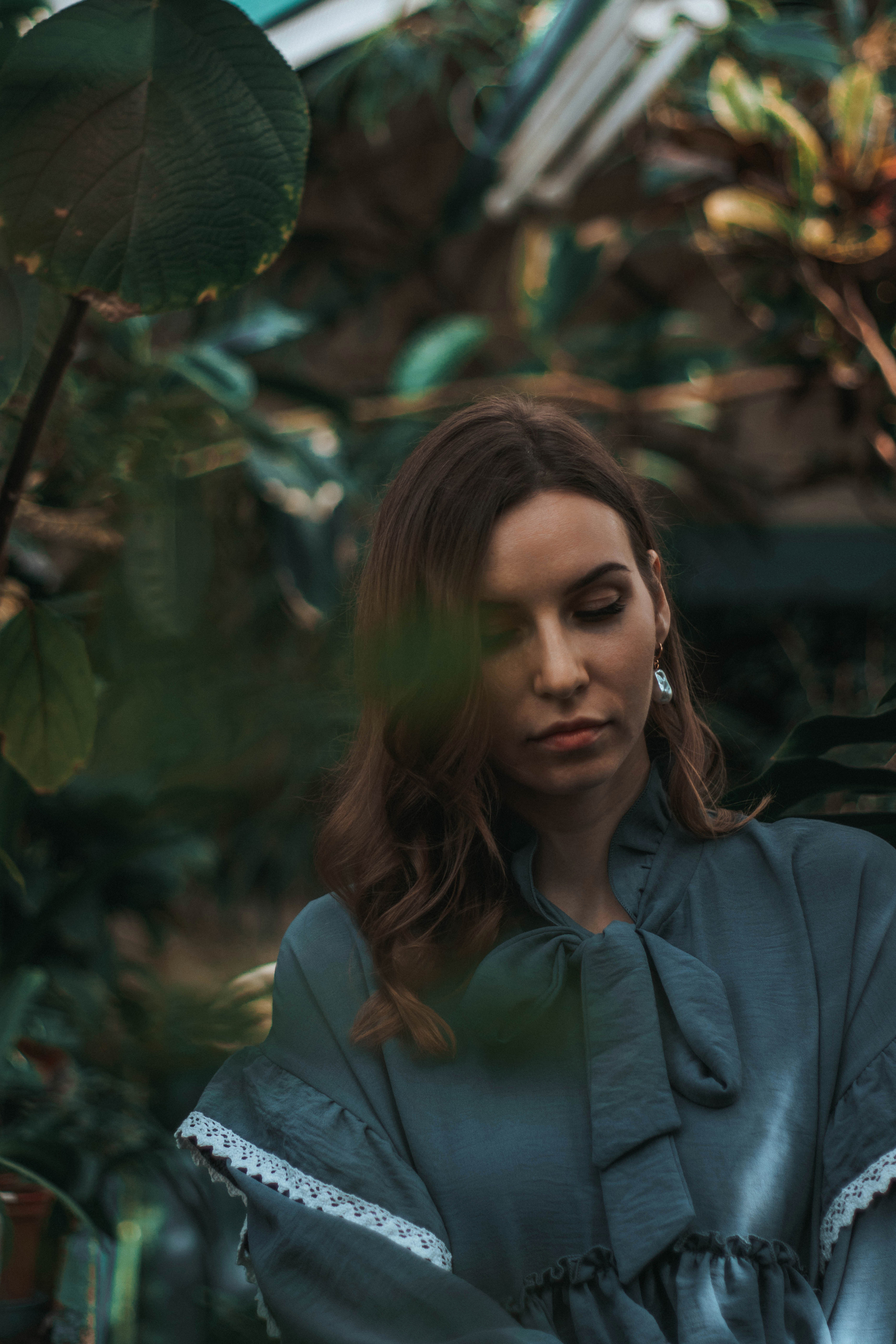 Съемка Ксении в оранжерее. Руслана Селиванова семейный, портретный фотограф в Петрозаводске