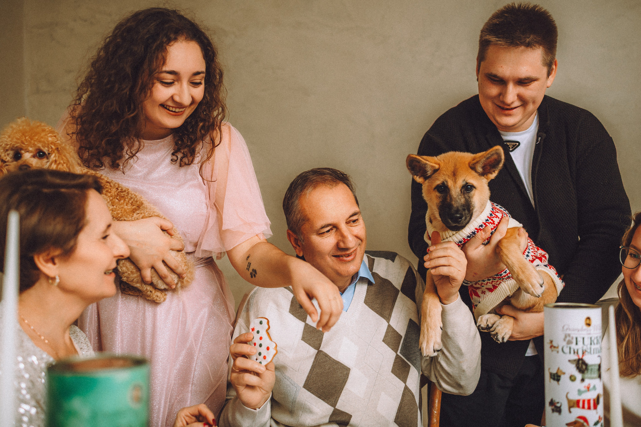 Джули, Шелли и их семья