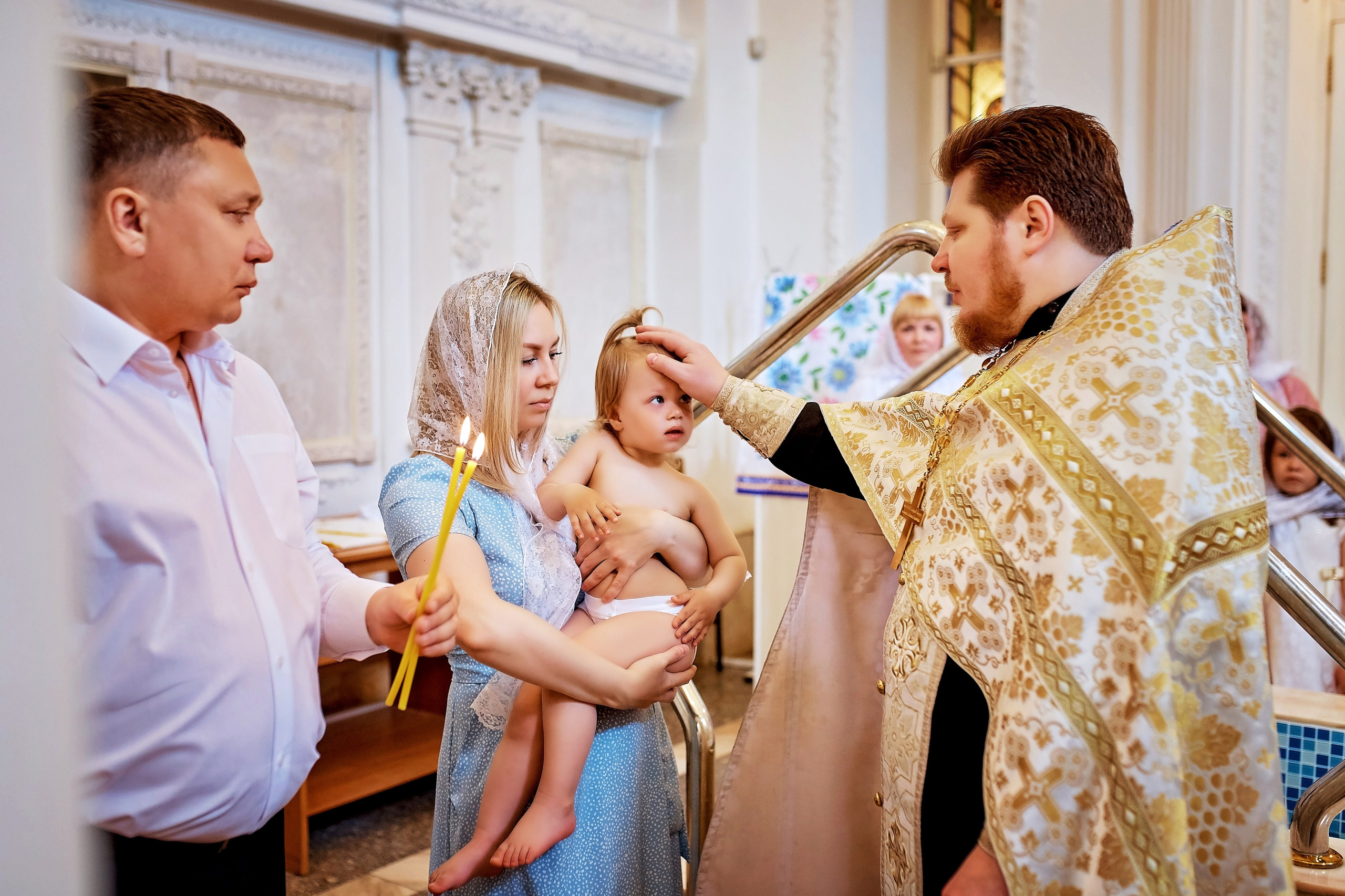 Крещение Иоанно-Богословкий храм. Фотограф на Крещение и Венчание в Барнауле