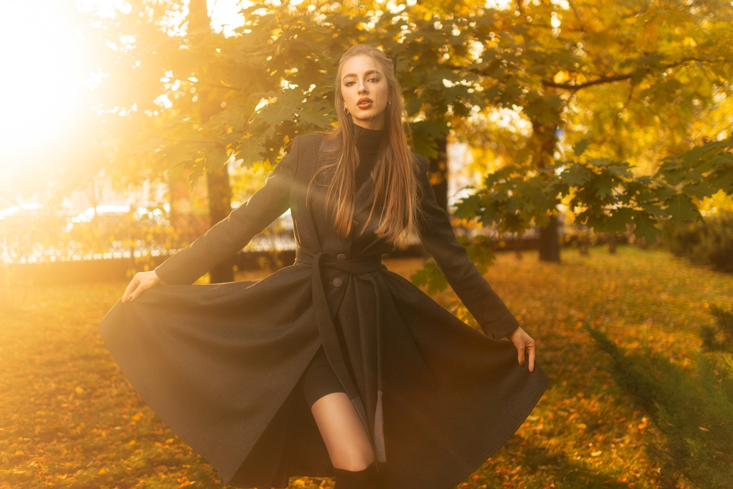 Осенний фотосет с Ксенией в формате для «себя». Дмитрий Шульгин, портретный фотограф в Воронеже