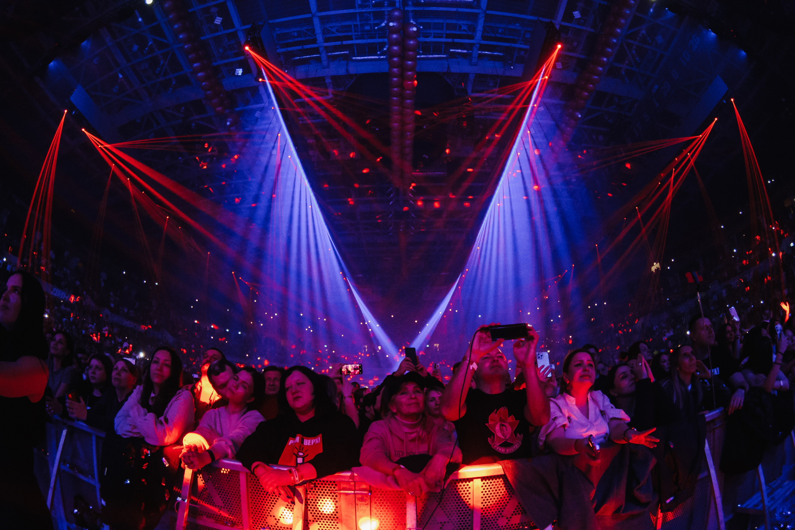 Руки Вверх, ВТБ-Арена. Фотограф Ольга Махалова — Санкт-Петербург, Москва, Нижний Новгород