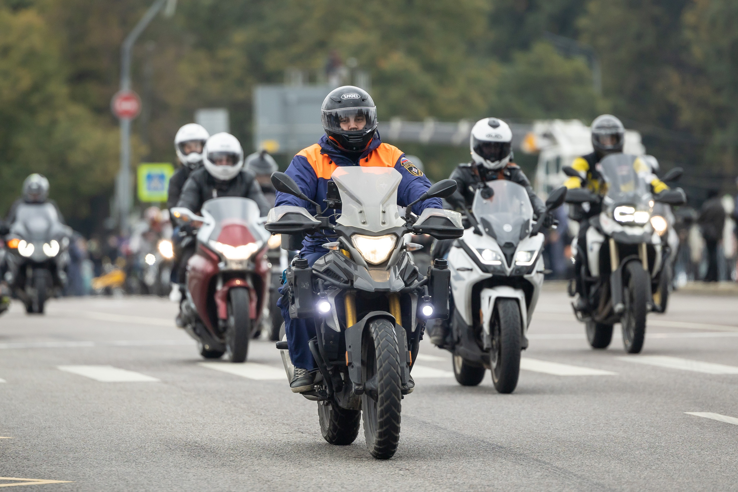 13-й Московский Мотофестиваль. Фотограф Владимир Охрименко