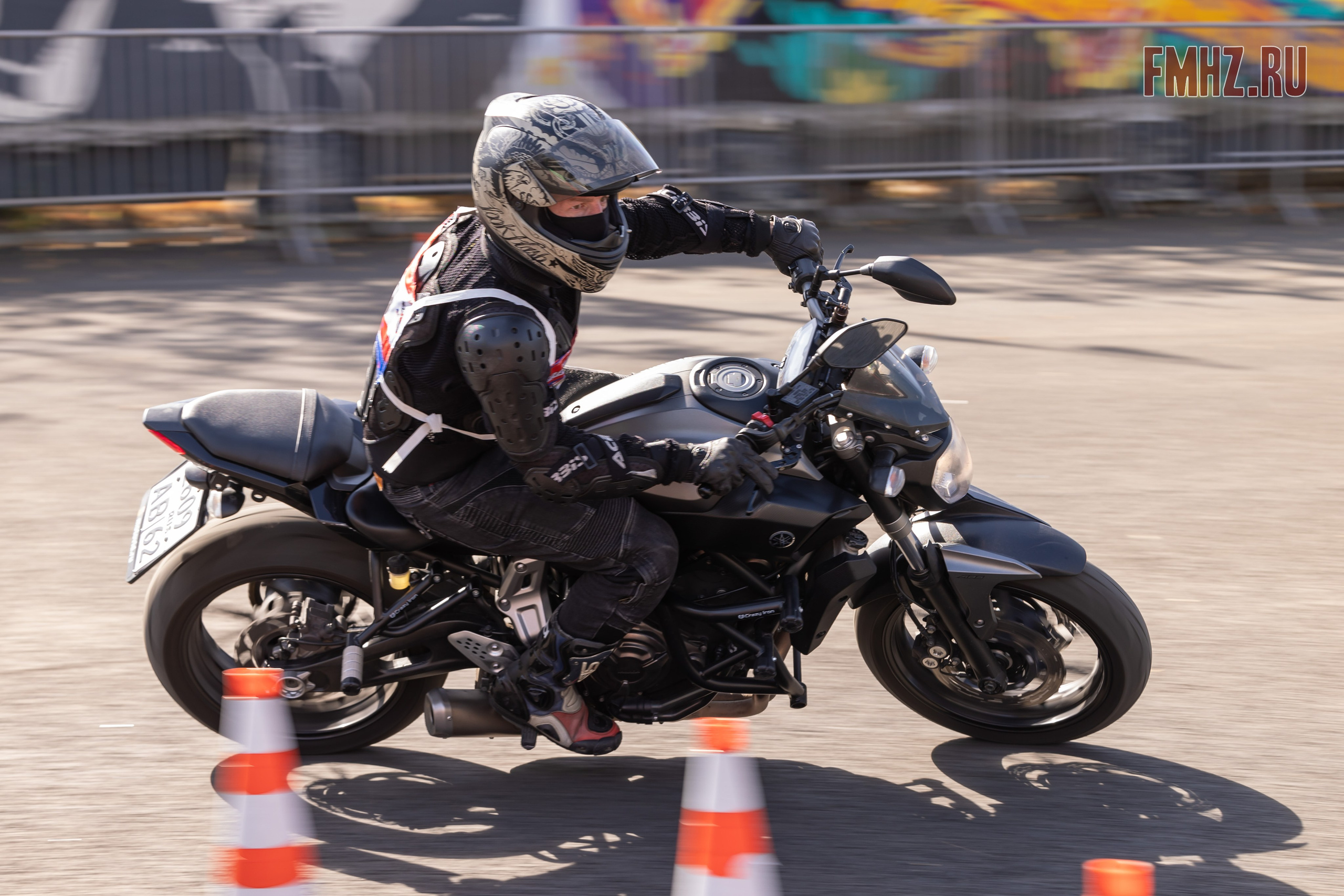 Соревнования по мотоджимхане на площадке Мосгортранс 15.09.2024. Фотограф Владимир Охрименко