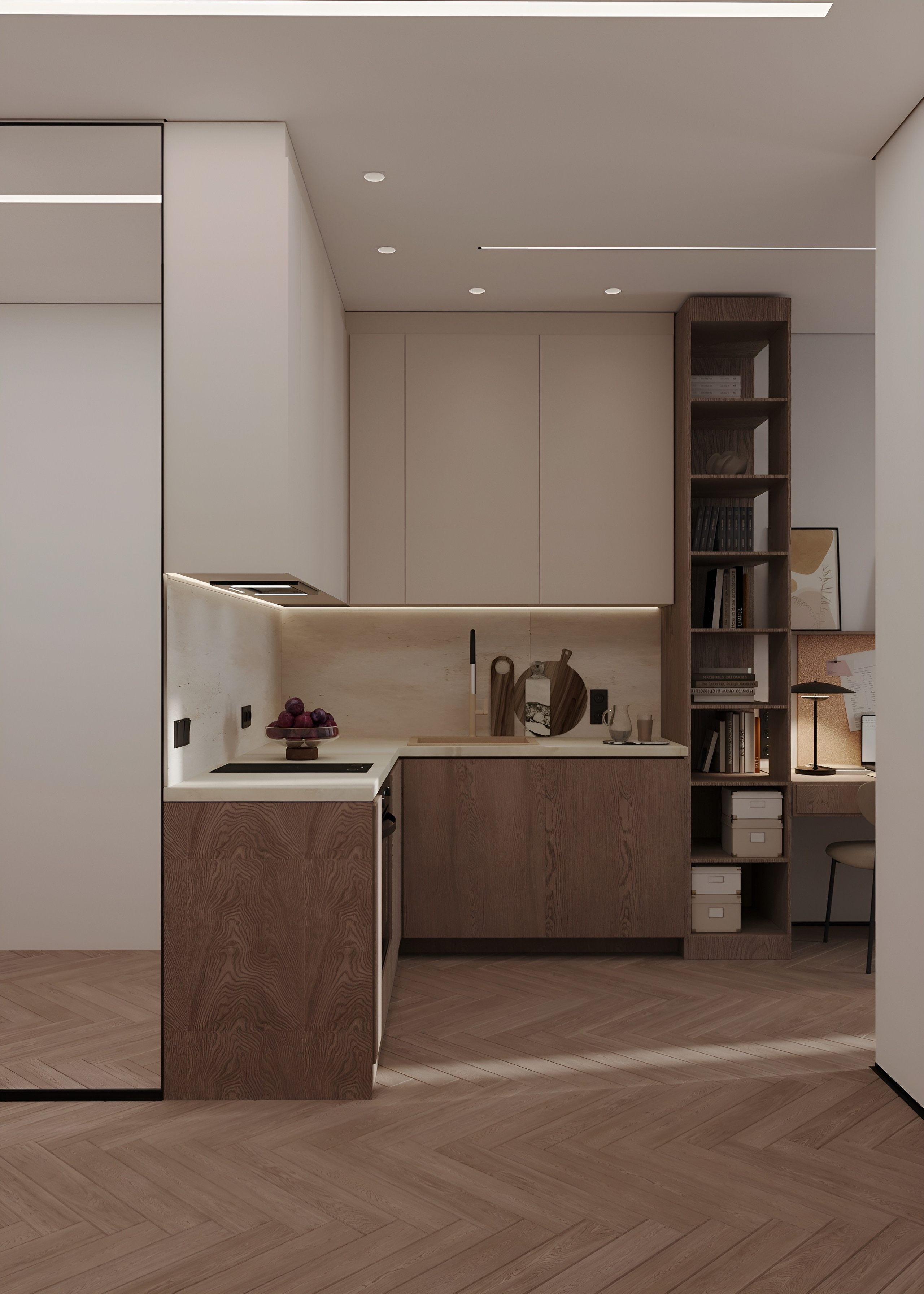 Студия ЖК N'ice loft. 3D Визуализация интерьеров жилых и коммерческих помещений