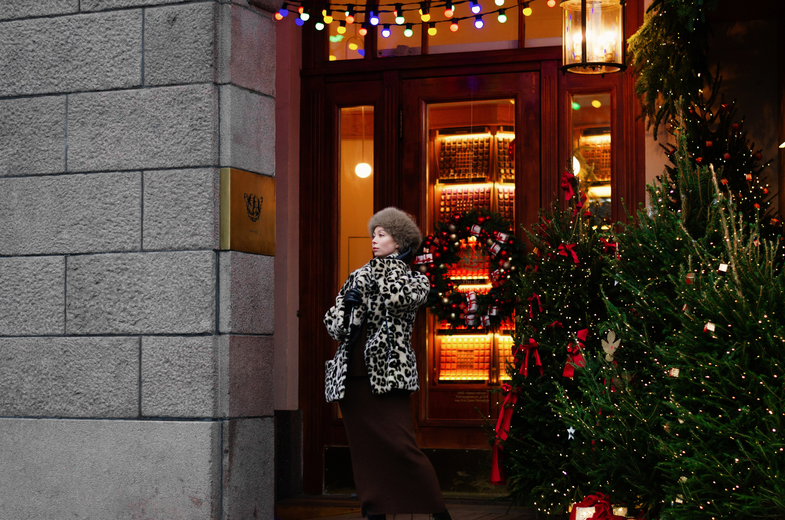 Предновогодняя прогулка с С. Портретный и репортажный фотограф в Санкт-Петербурге Варвара Жукова