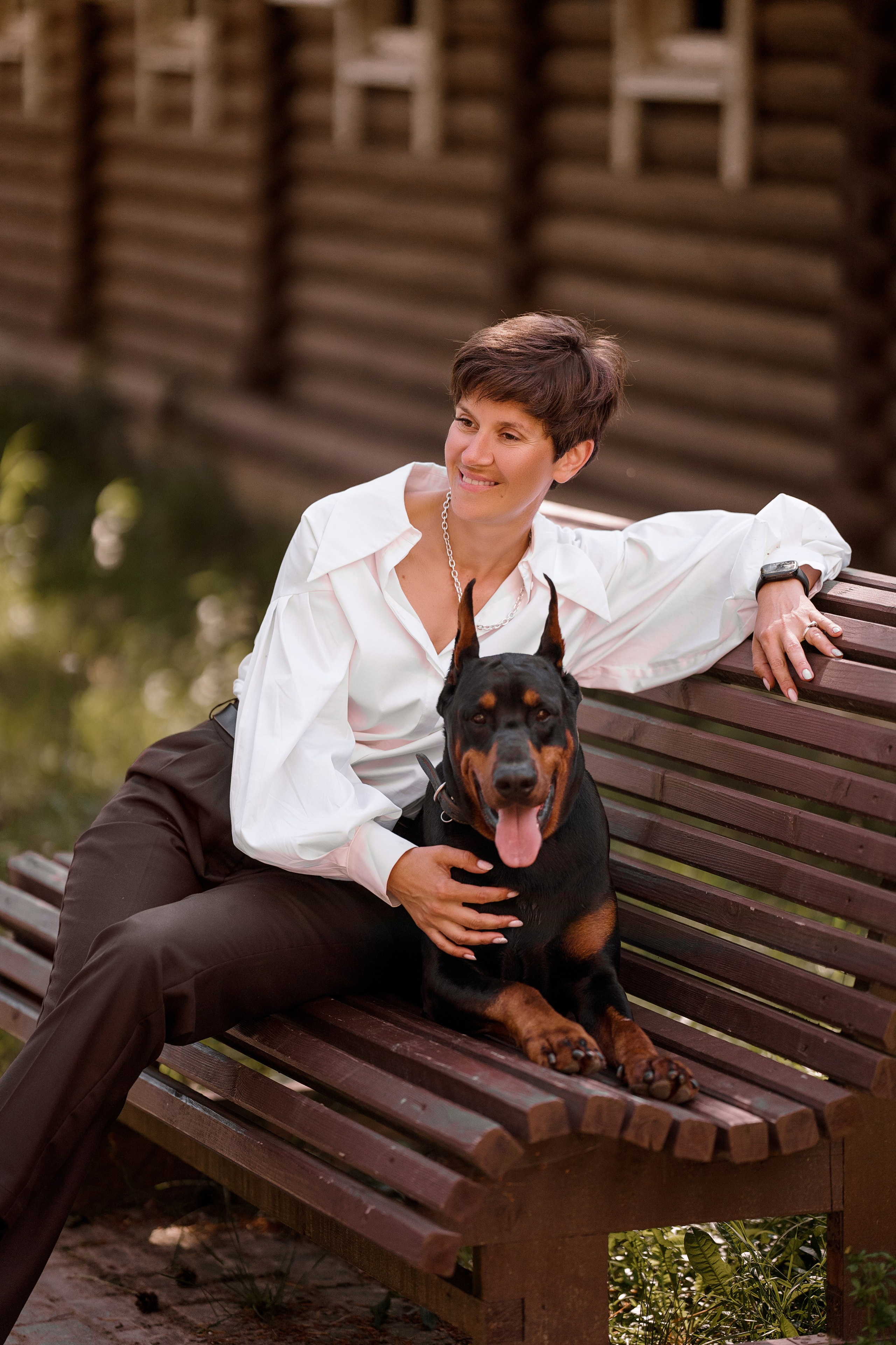 Ольга, Ченсвей и Урсус. Фотограф в Архангельске Артемьева Катерина