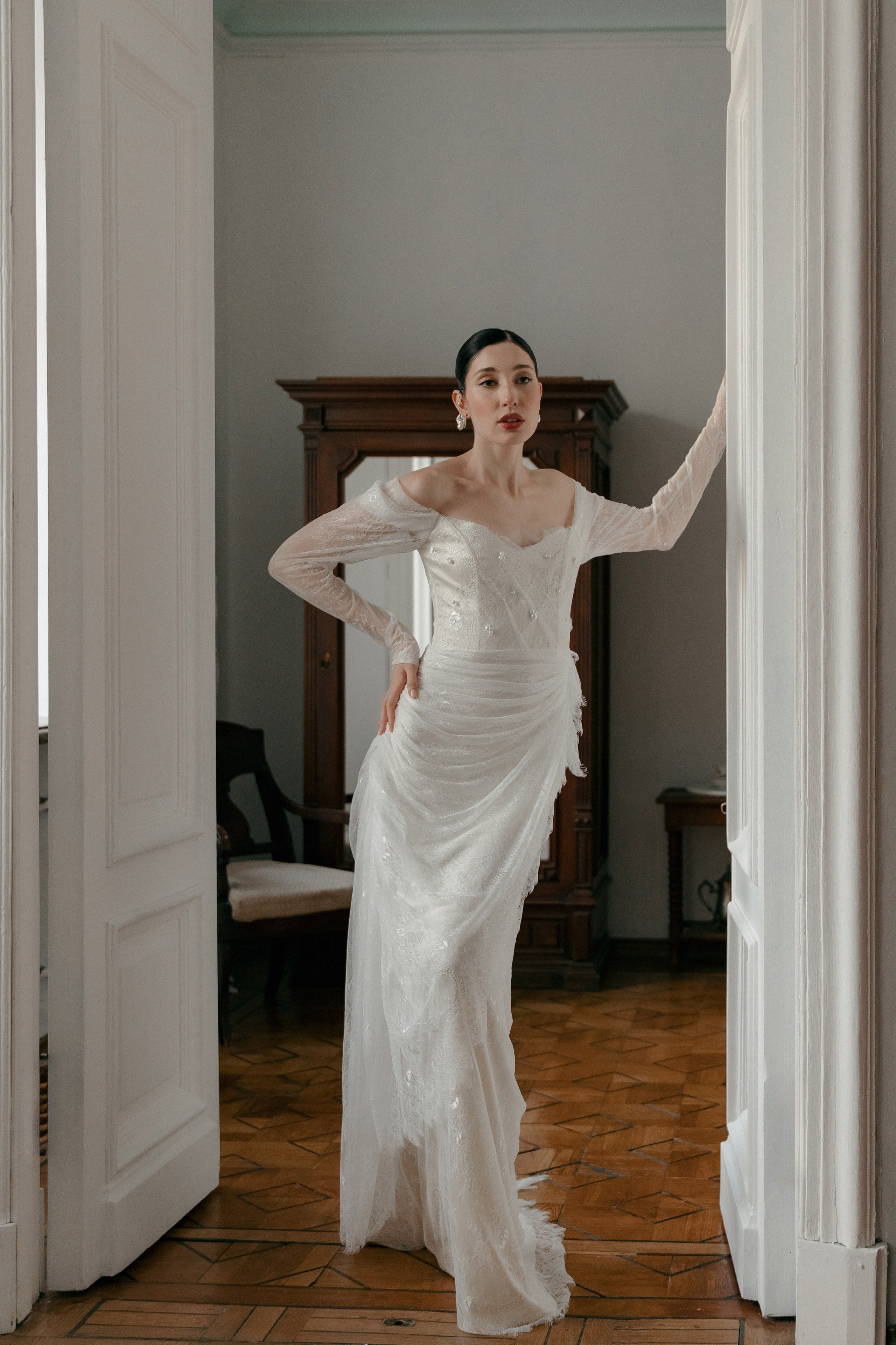 Винтажная история Полины и Дмитрия. Свадебный фотограф Москва