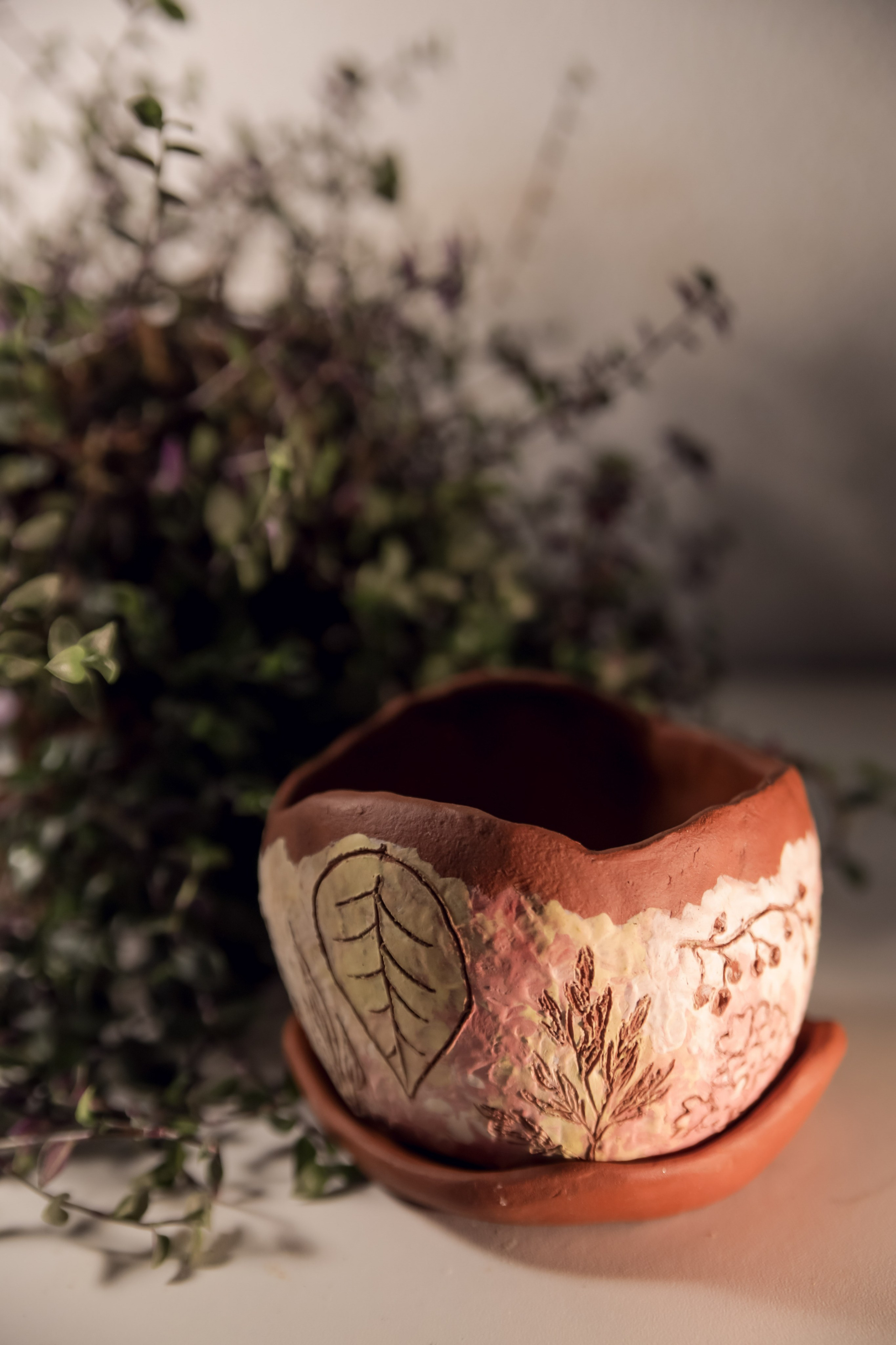 Горшок с поддоном 800 р. Катя Цвет